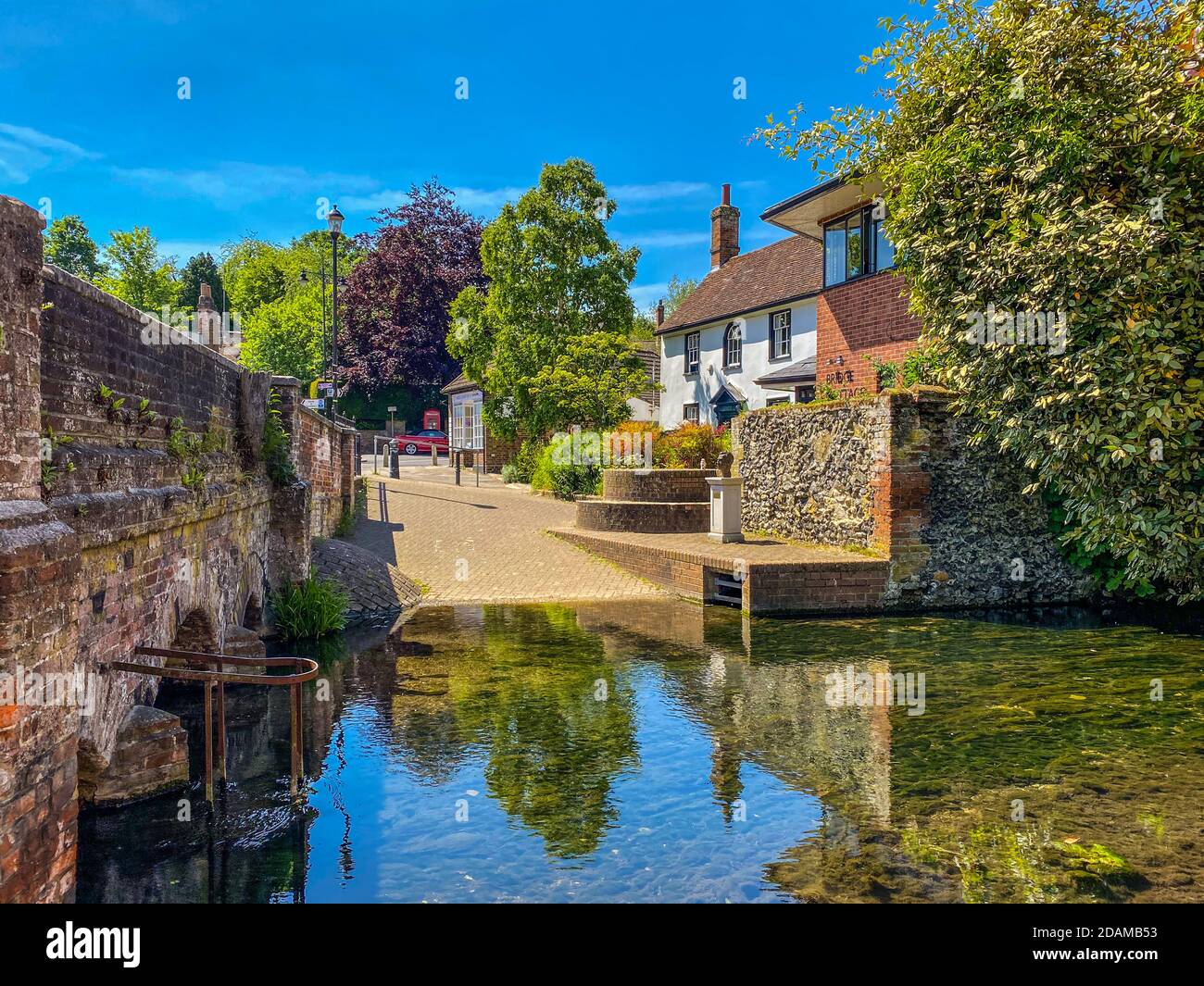 Bridge Cottage Surgery Welwyn Stock Photo