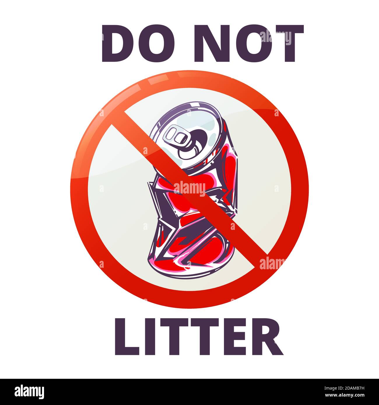 Do Not Litter Sign Clipart For Printing Vector Illustration Stock do-not-litter-sign-clipart-for-printing-vector-illustration-stock