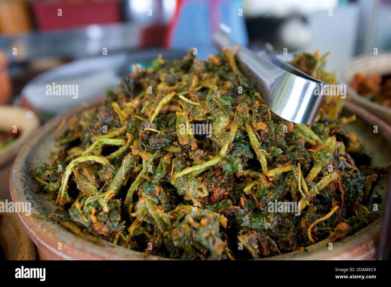 Indo Malay food for sale in the Indian quarter of Kuala Lumpur