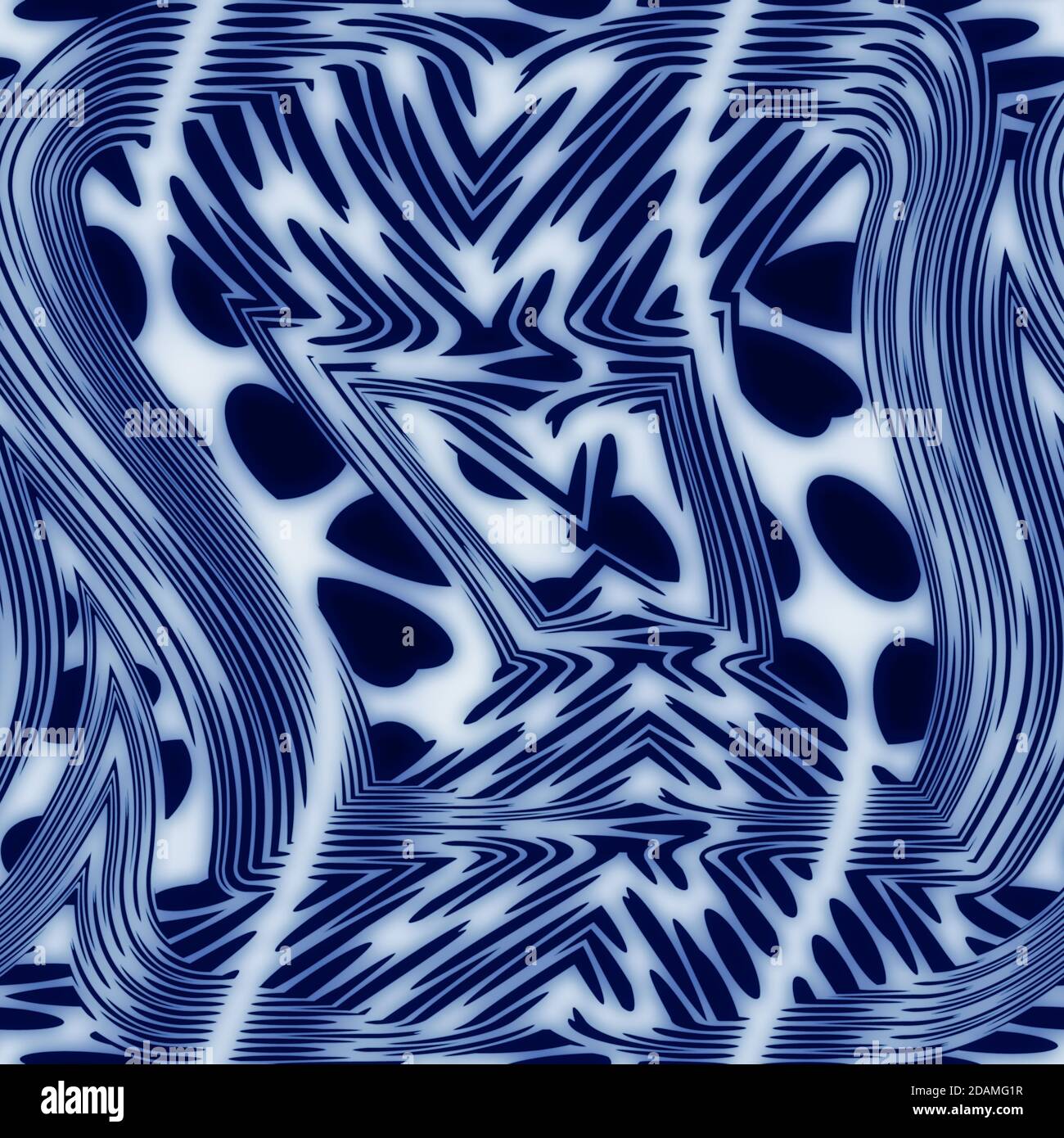 Seamless classic blue and white ceramic design Stock Photo Alamy