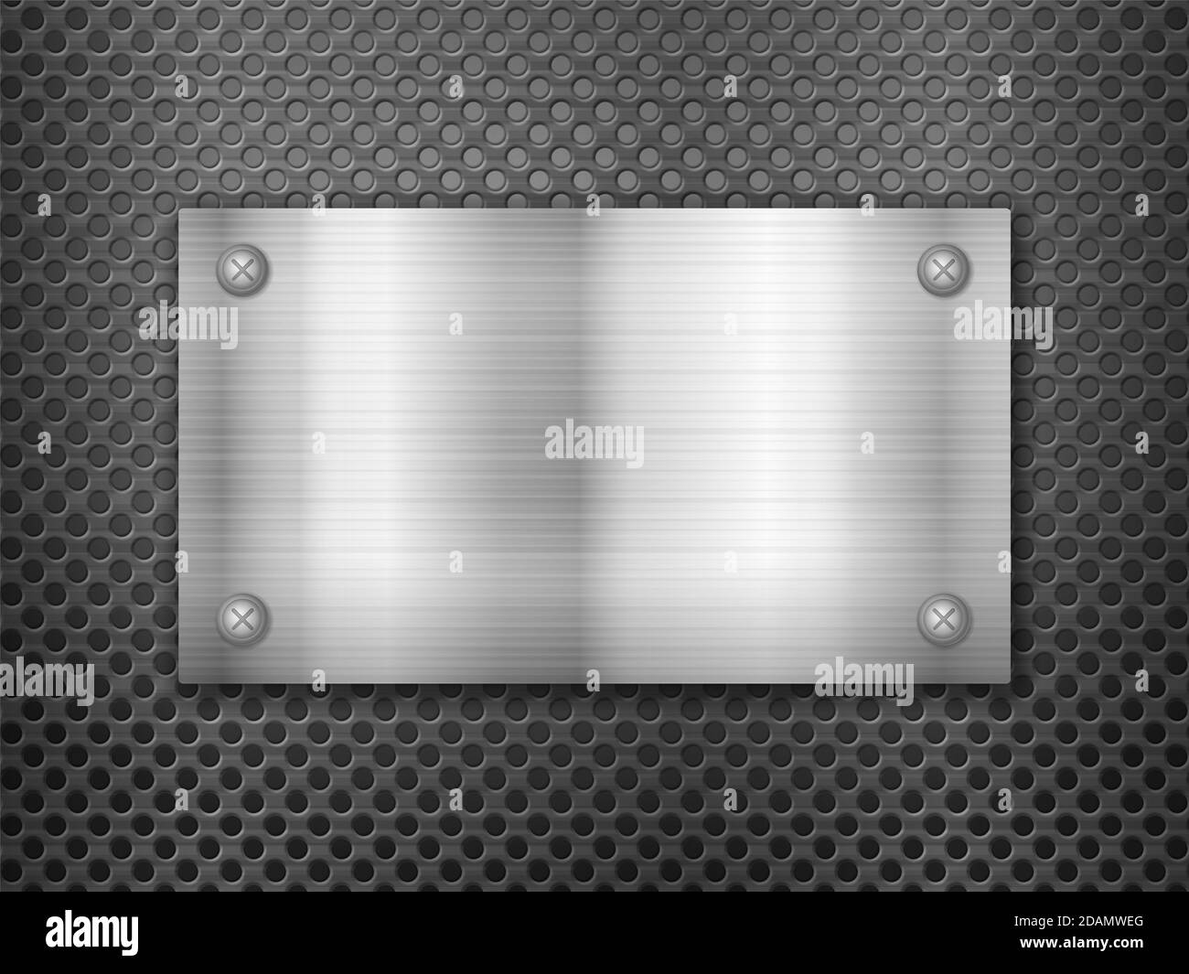 Background formed by metal sheets. Vector illustration. Stock Photo