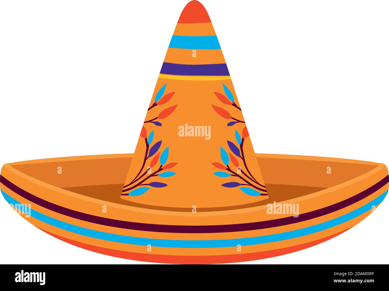 sombrero icon on white background Stock Vector Image & Art - Alamy