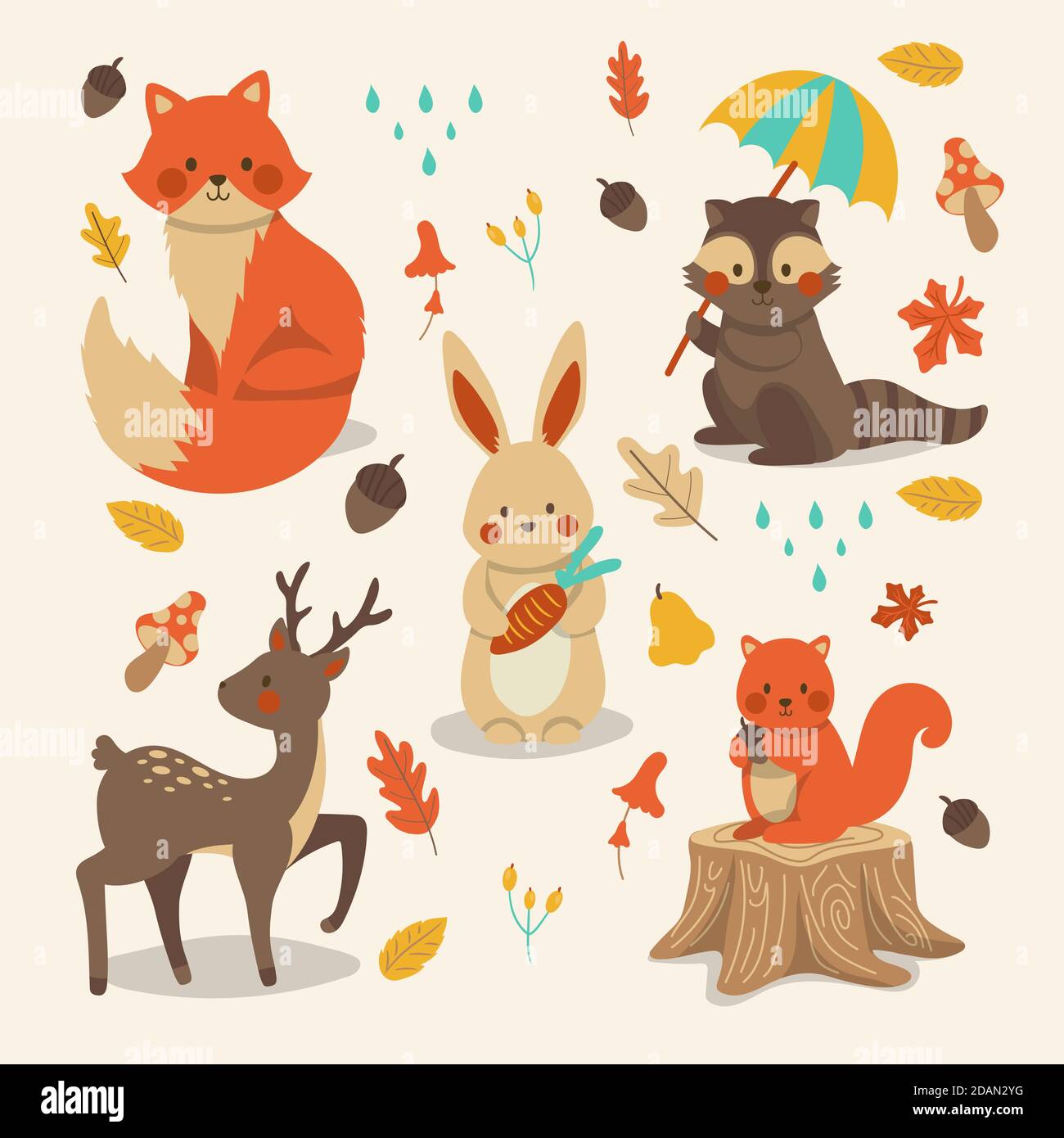 Животные осенью для детей. Ежик с листочками. Стикеры лесные животные. Ежик осенью иллюстрация. Осенние животные рисунки.