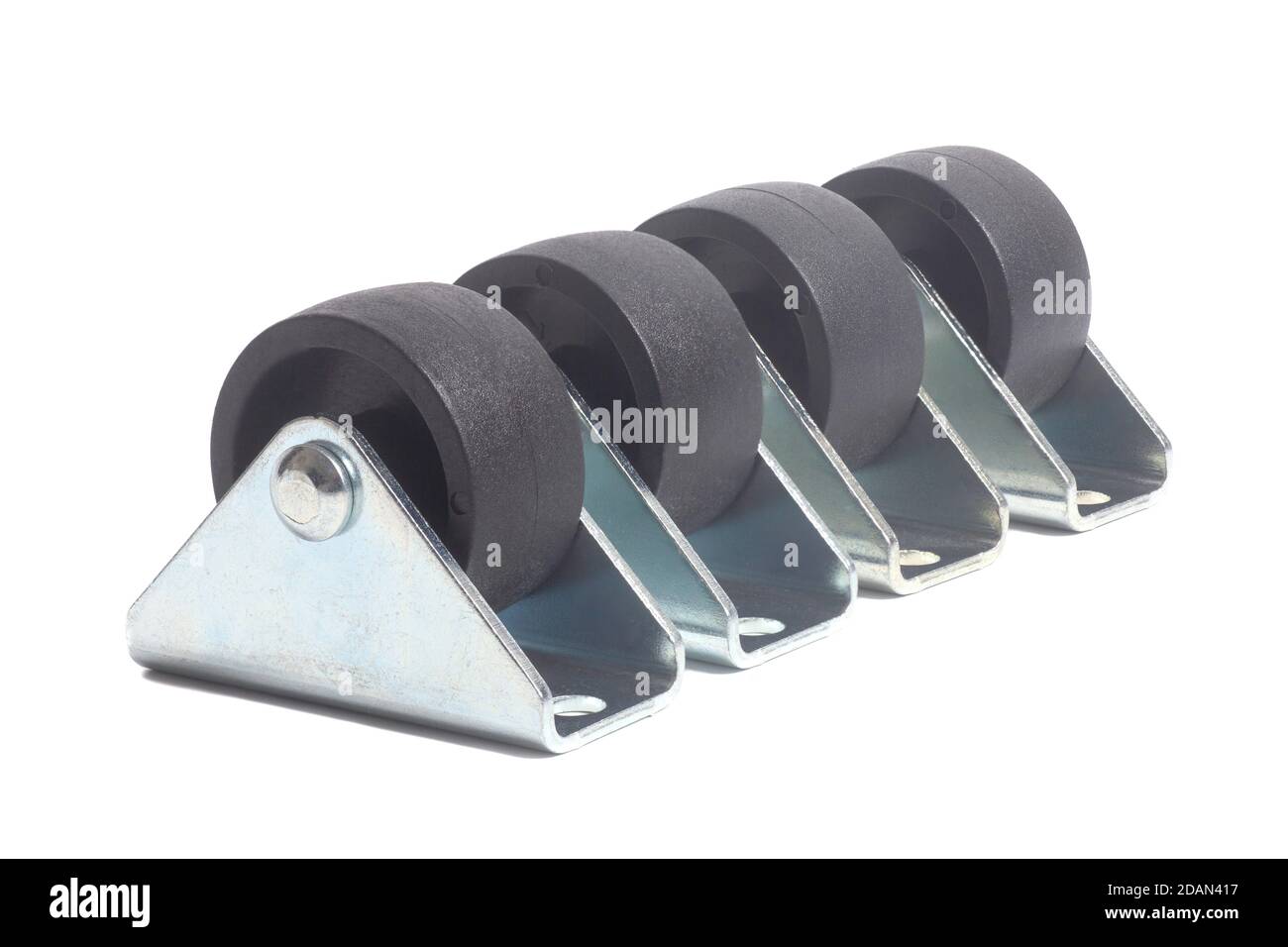 Office Chair Caster Wheels Roller Stock Photo