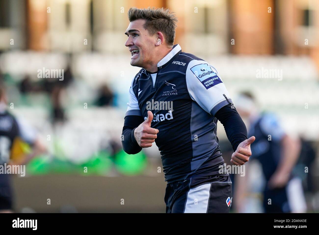 Kenton Bank Foot, UK. 07th July, 2020. Toby FLOOD (12) of Newcastle Falcons during the Friendly match between Newcastle Falcons and Ealing Trailfinders at Kingston Park, Kenton Bank Foot, Newcastle, England on 13 November 2020. Photo by David Horn. Credit: PRiME Media Images/Alamy Live News Stock Photo
