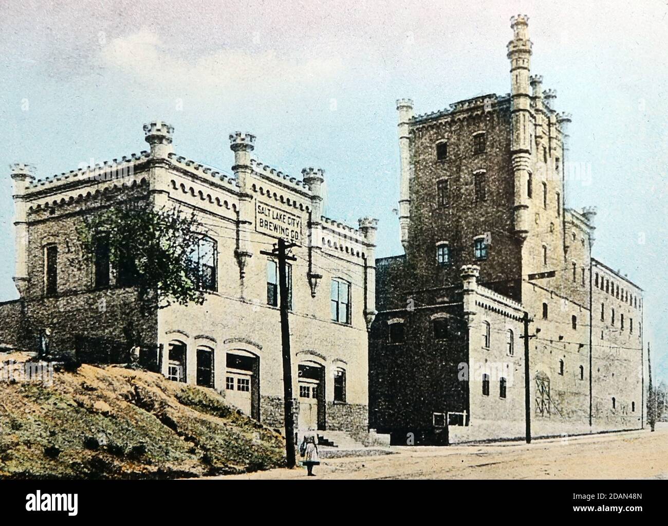 Salt Lake City Brewing Company, probably 1920s Stock Photo Alamy