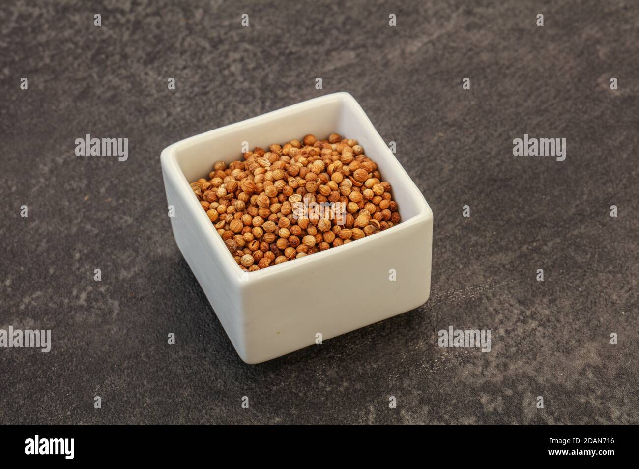 Dry Coriander seeds in the bowl Stock Photo Alamy