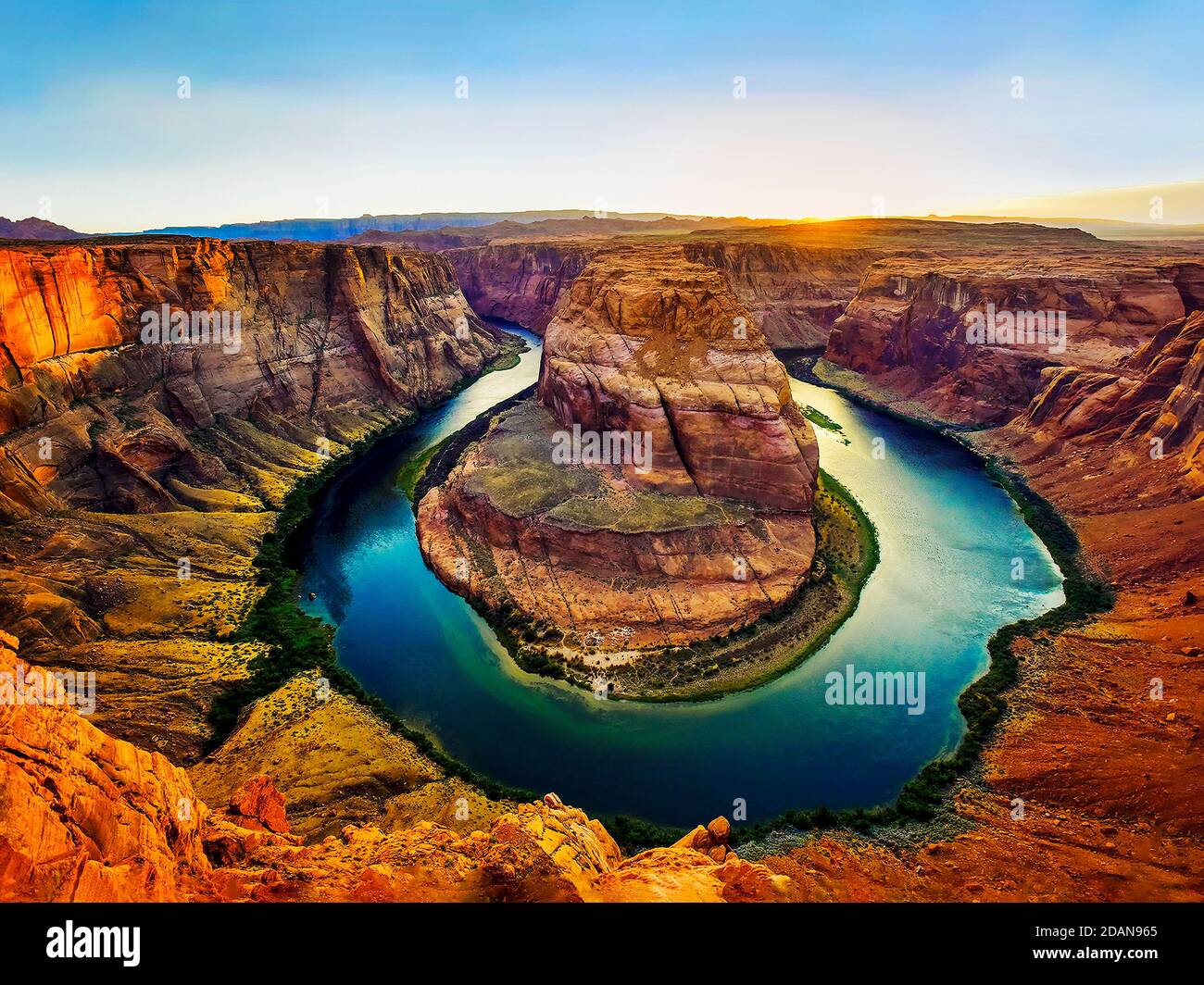Horseshoe Bend, Page, Arizona Stock Photo Alamy