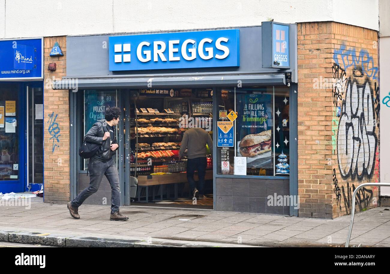 Greggs the bakers a bakery hires stock photography and images Alamy