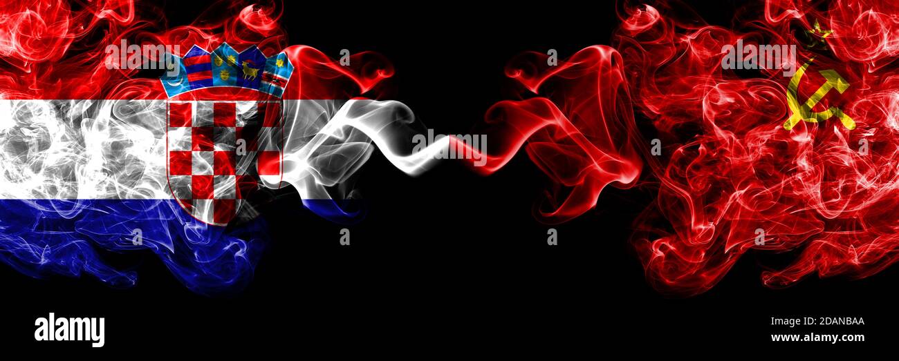 Croatian Vs. Russian Croatia, Croatian vs USSR, Soviet, Russia, Russian, Communism smoky ...