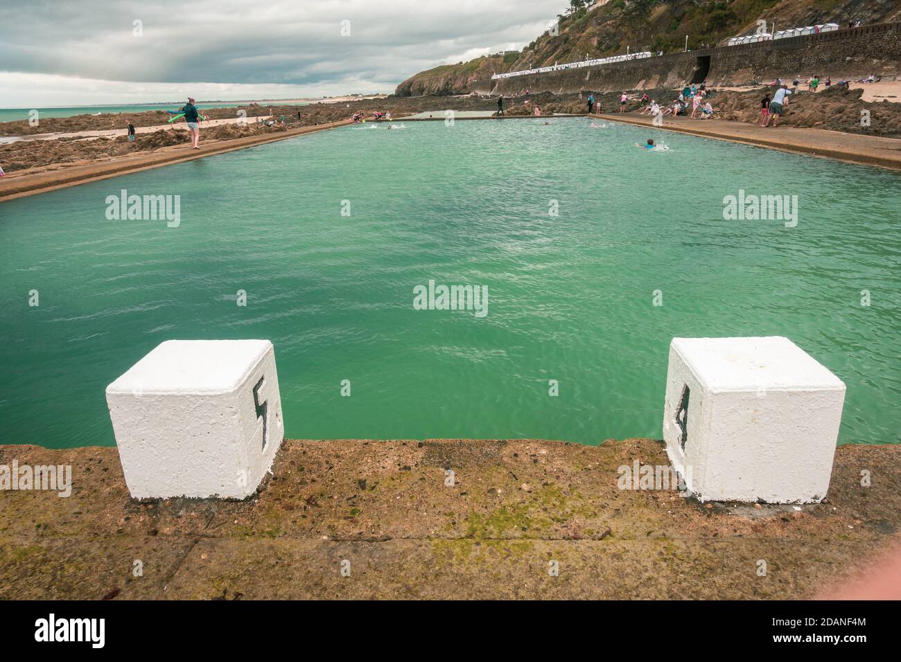 view of the old outdoor concrete swimming pool situated on a Granville