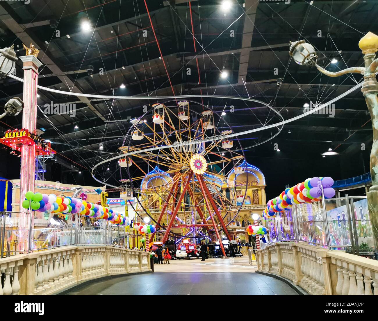 kids play area of Villaggio mall of Doha, Qatar . One of the Beautiful