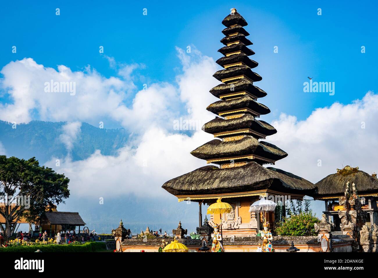 buddhist temple in bali indonesia Stock Photo