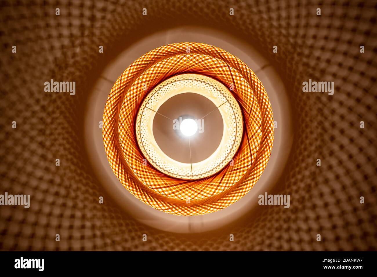 abstract background with circles light Stock Photo