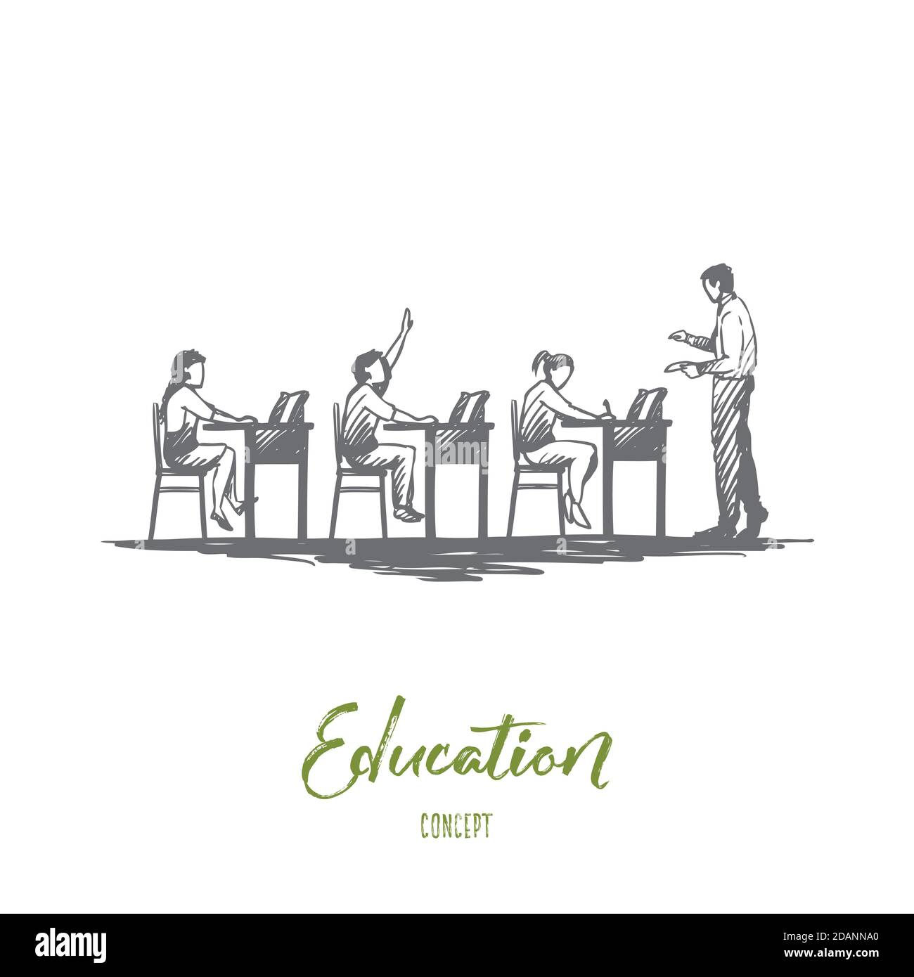 Back to school, study, education, knowledge, learning concept. Hand