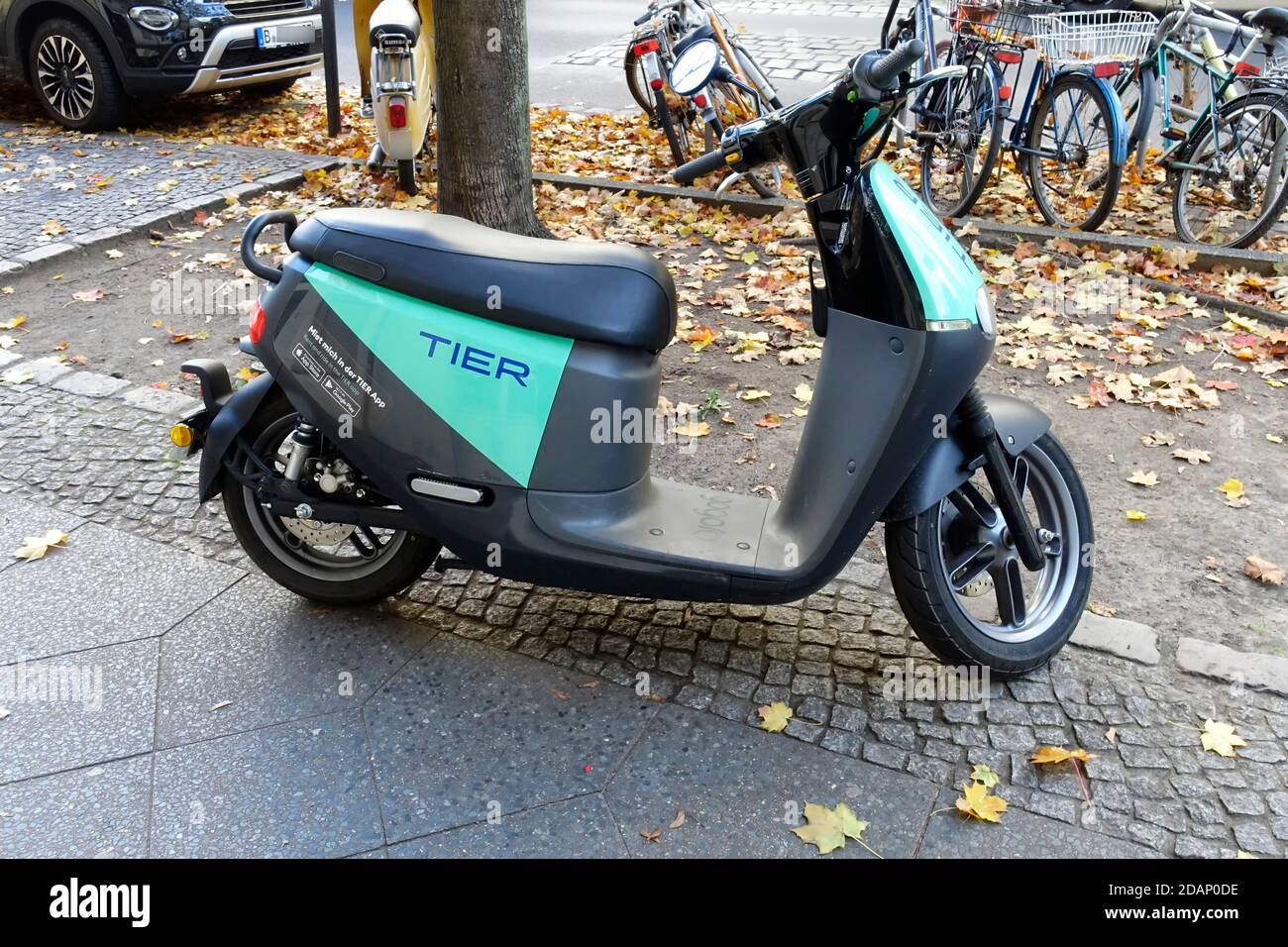 Electric scooter in Berlin Photo - Alamy