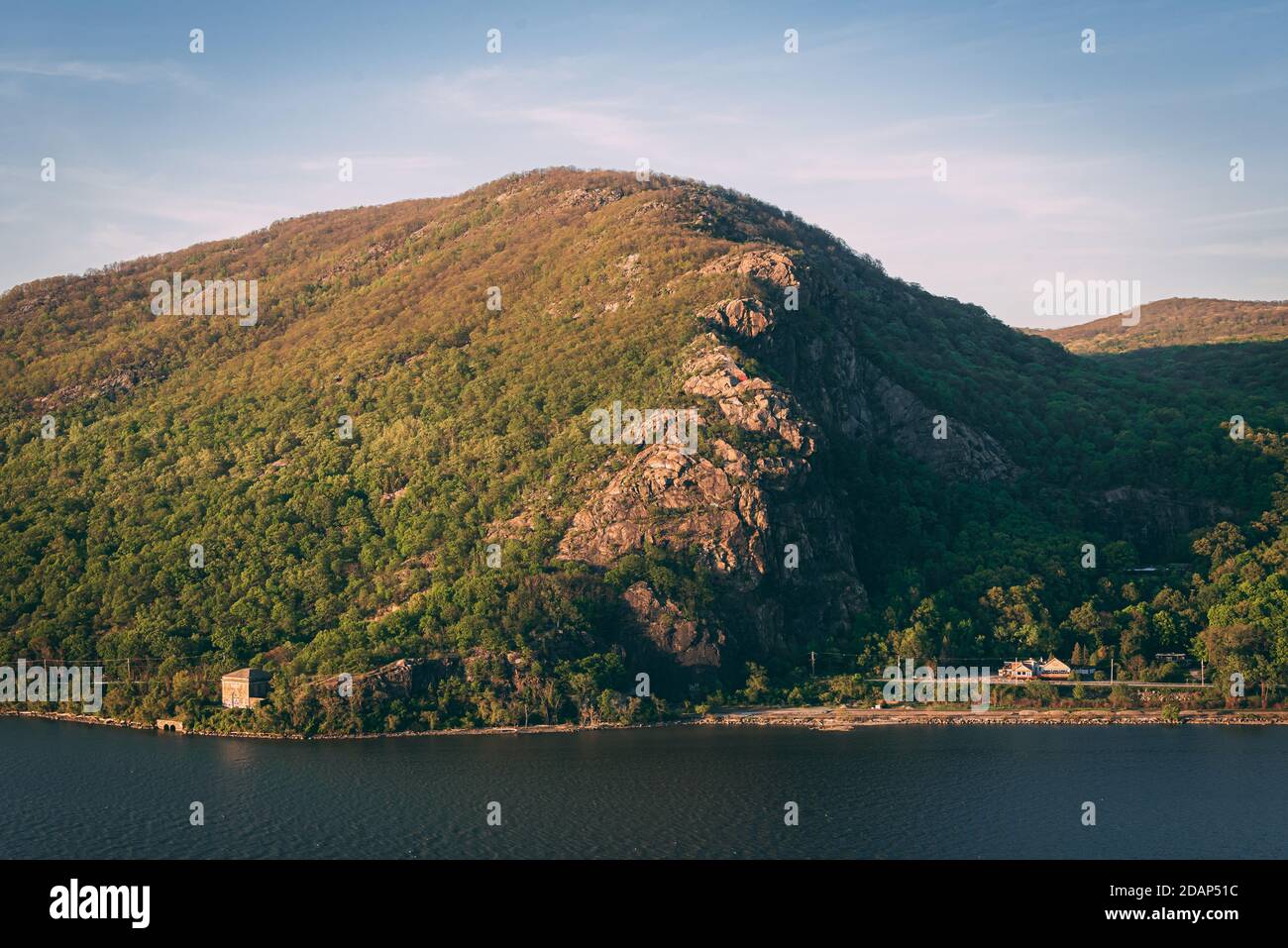 View of Breakneck Ridge from Storm King Mountain, in the Hudson Valley ...