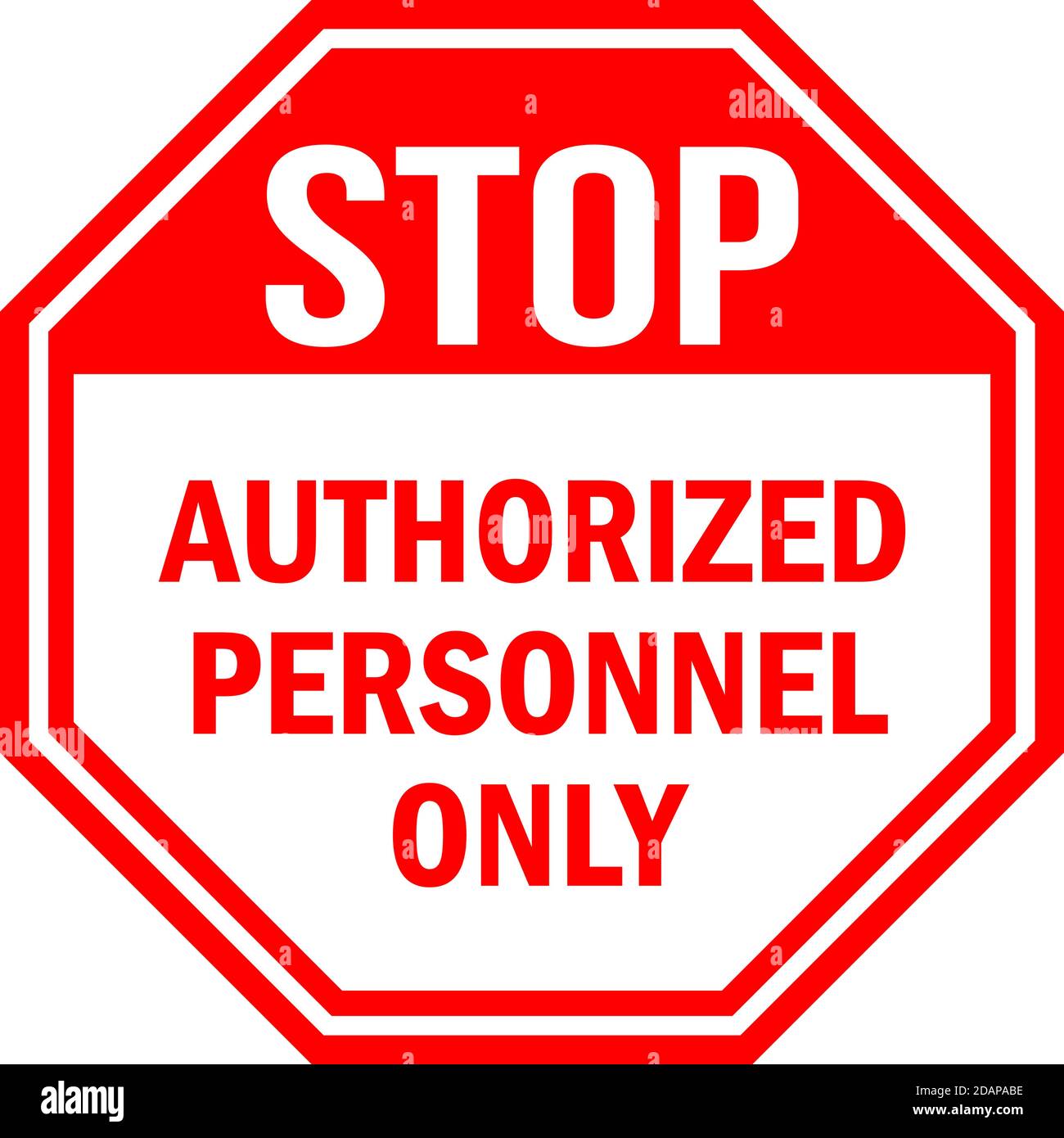Authorised Persons Stock Vector Images Alamy
