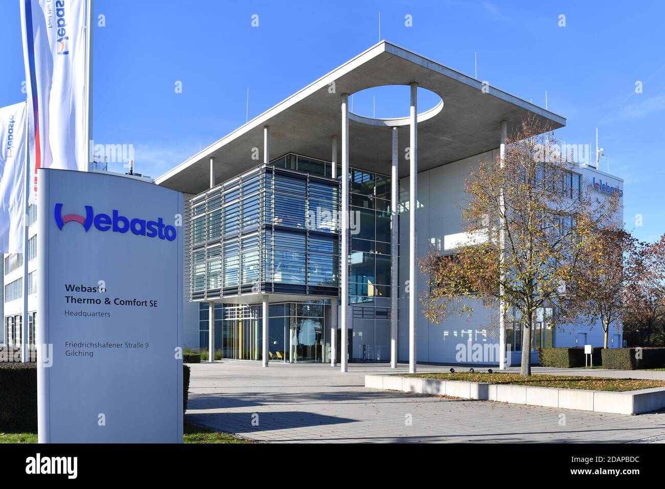 Gilching, Deutschland. 14th Nov, 2020. Webasto Thermo and Comfort SE  Headquarters, headquarters, headquarters, seat in Gilching near Muenchen, |  usage worldwide Credit: dpa/Alamy Live News Stock Photo - Alamy