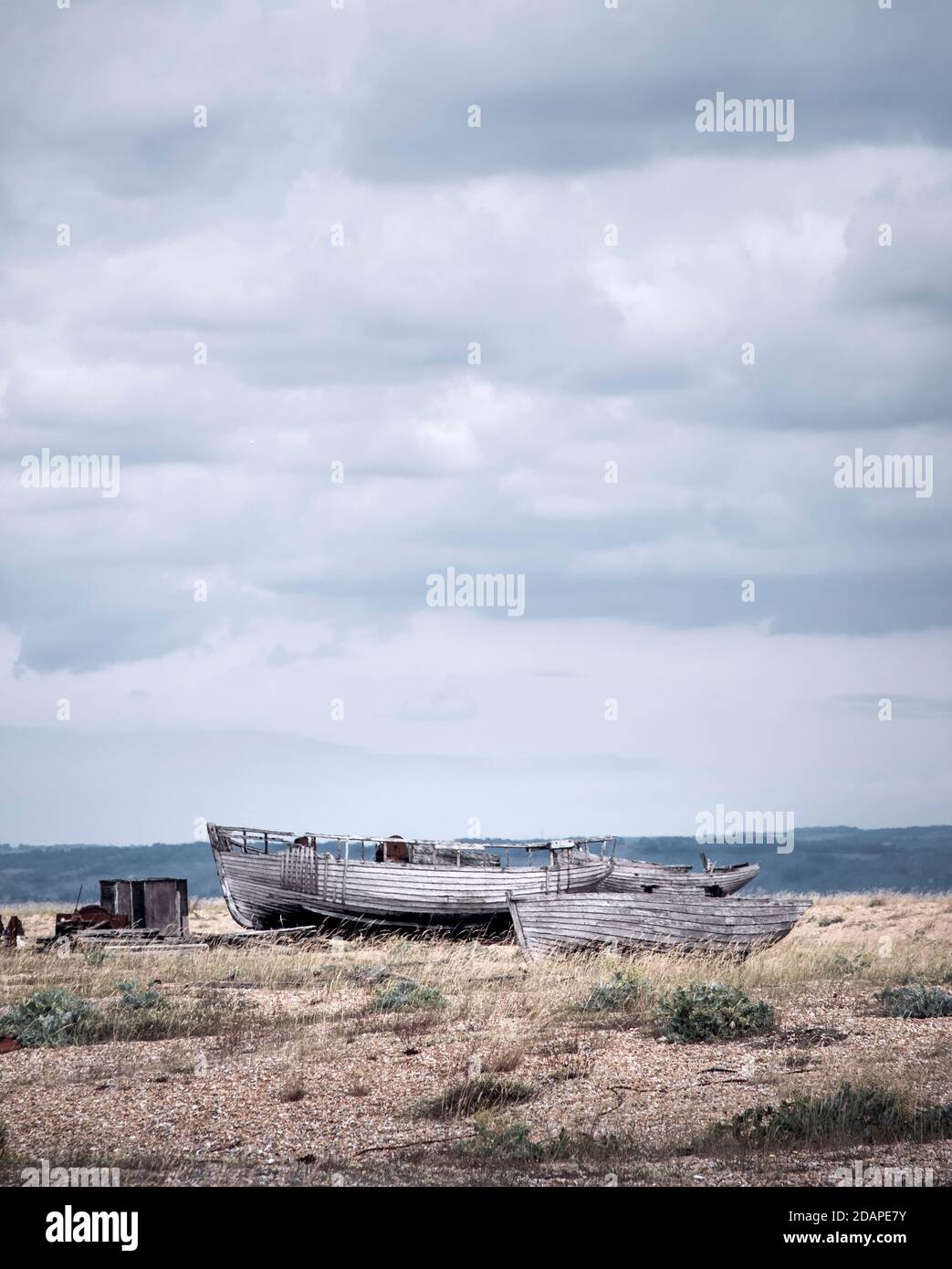Empty wooden boats hi-res stock photography and images - Alamy