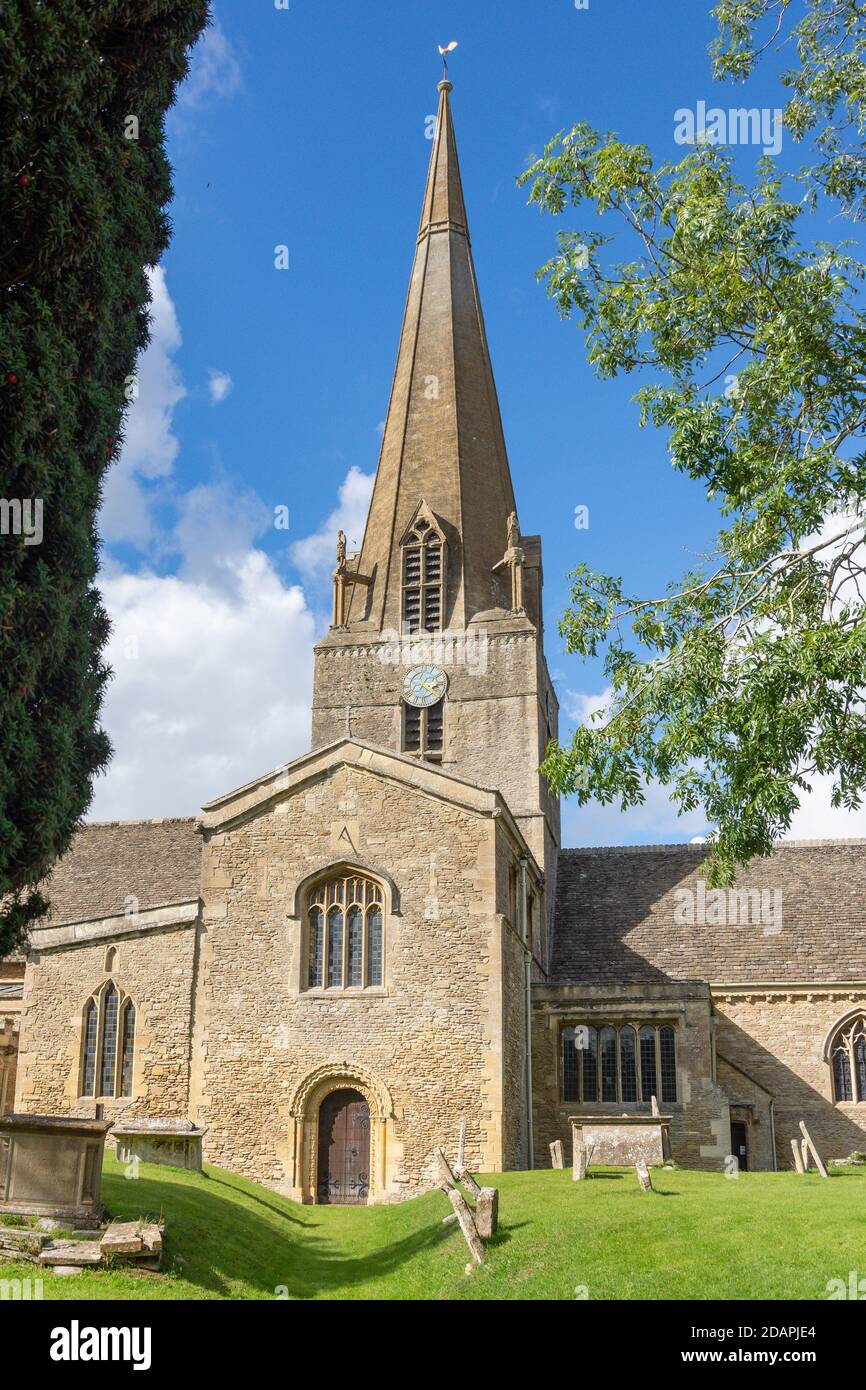 St Mary the Virgin Church, Church Street, Bampton, Oxfordshire, England, United Kingdom Stock Photo