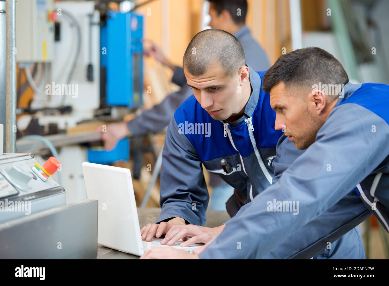 material designer and engineering workers Stock Photo Alamy