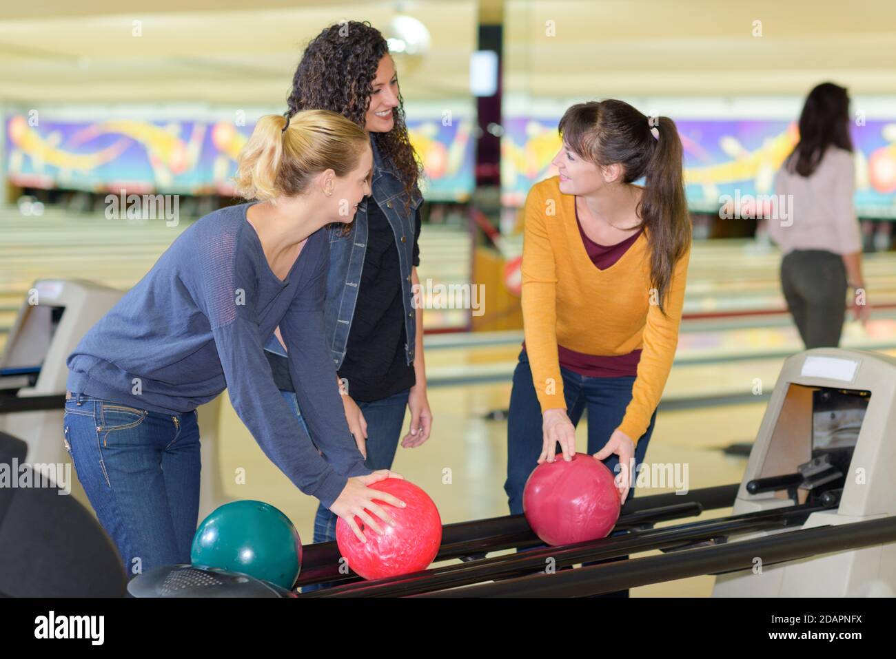 Bowling ball rack hires stock photography and images Alamy