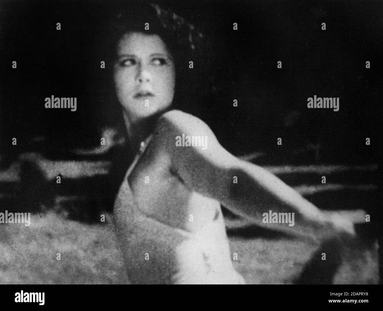 Hedy Lamarr, on-set of the Film, 'Ecstasy', Slaviafilm, 1933 Stock Photo