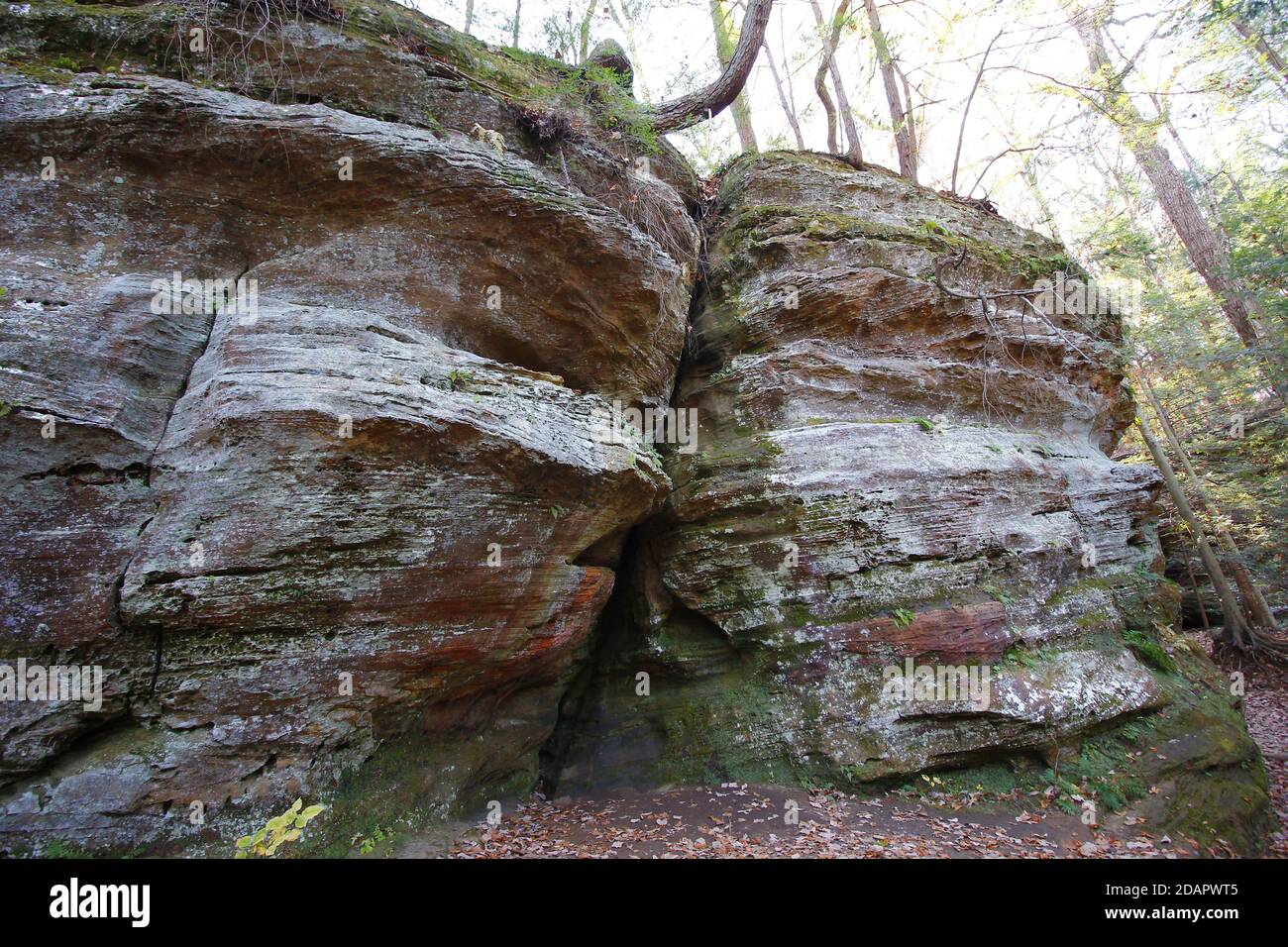 Rockhouse, Hocking Hills State park, Ohio Stock Photo - Alamy