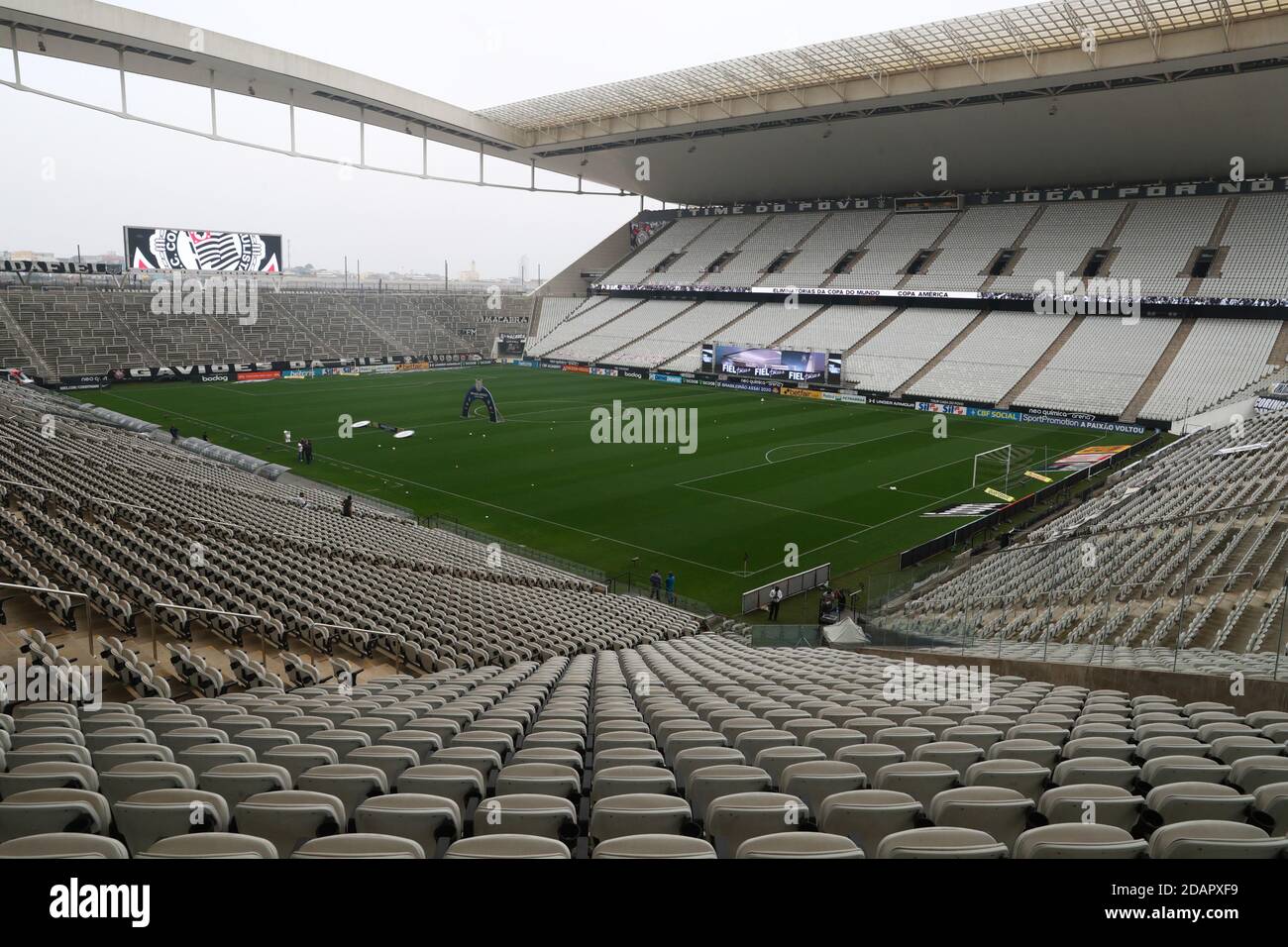 Soccer Football Brasileiro Championship Corinthians V Atletico Mineiro Neo Quimica Arena Sao Paulo Brazil November 14 2020 General View Inside The Stadium Before The Match Reuters Amanda Perobelli Stock Photo Alamy