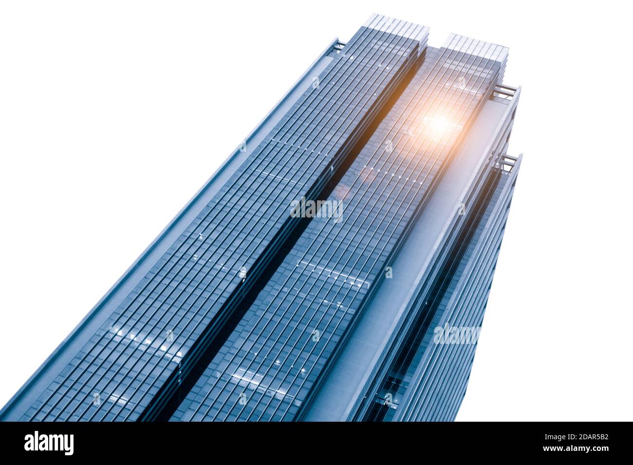 Modern office buildings in the financial district Stock Photo - Alamy