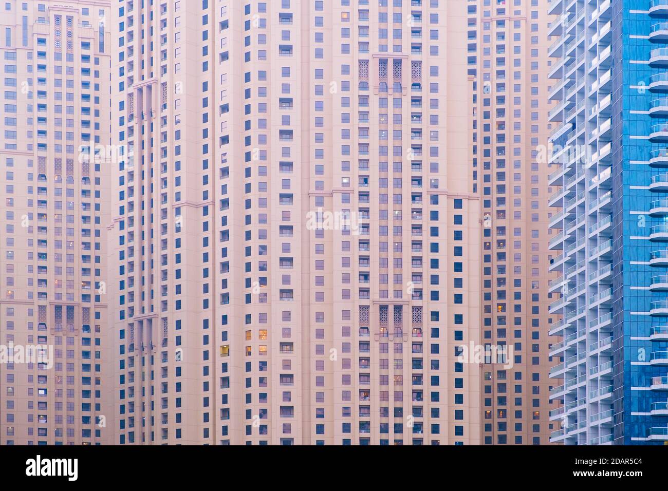 Modern office buildings in the financial district Stock Photo - Alamy
