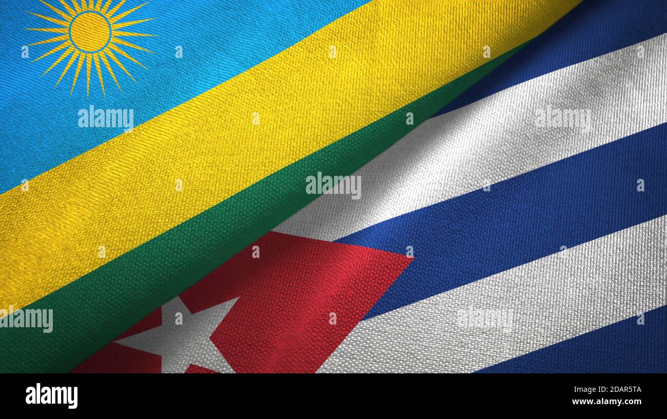 Icuba Rwanda Cuba rwanda flag hi-res stock photography and images - Alamy
