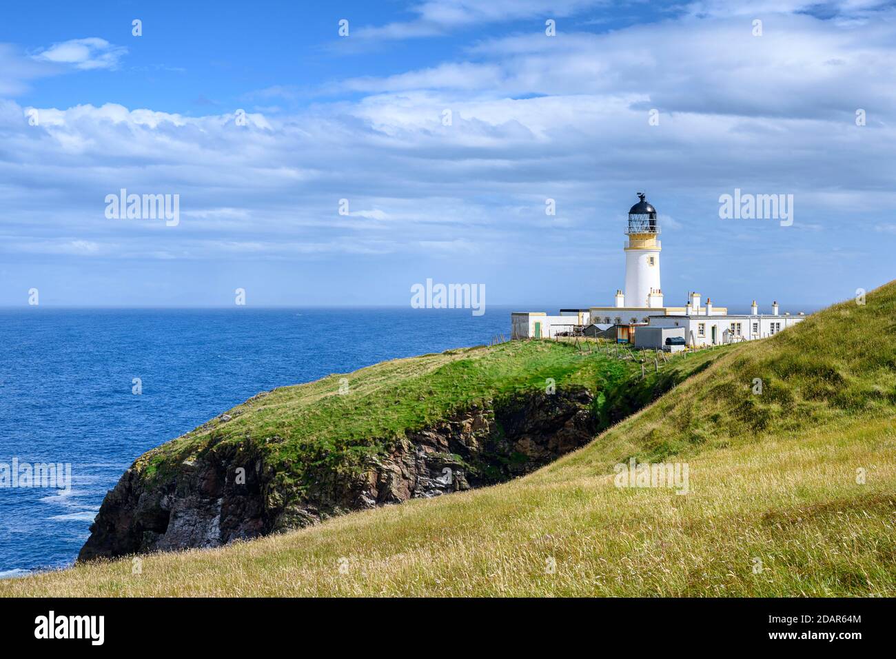 Tiumpan Head Lighthouse, Great Britain, Lewis and Harris, Scotland Stock Photo