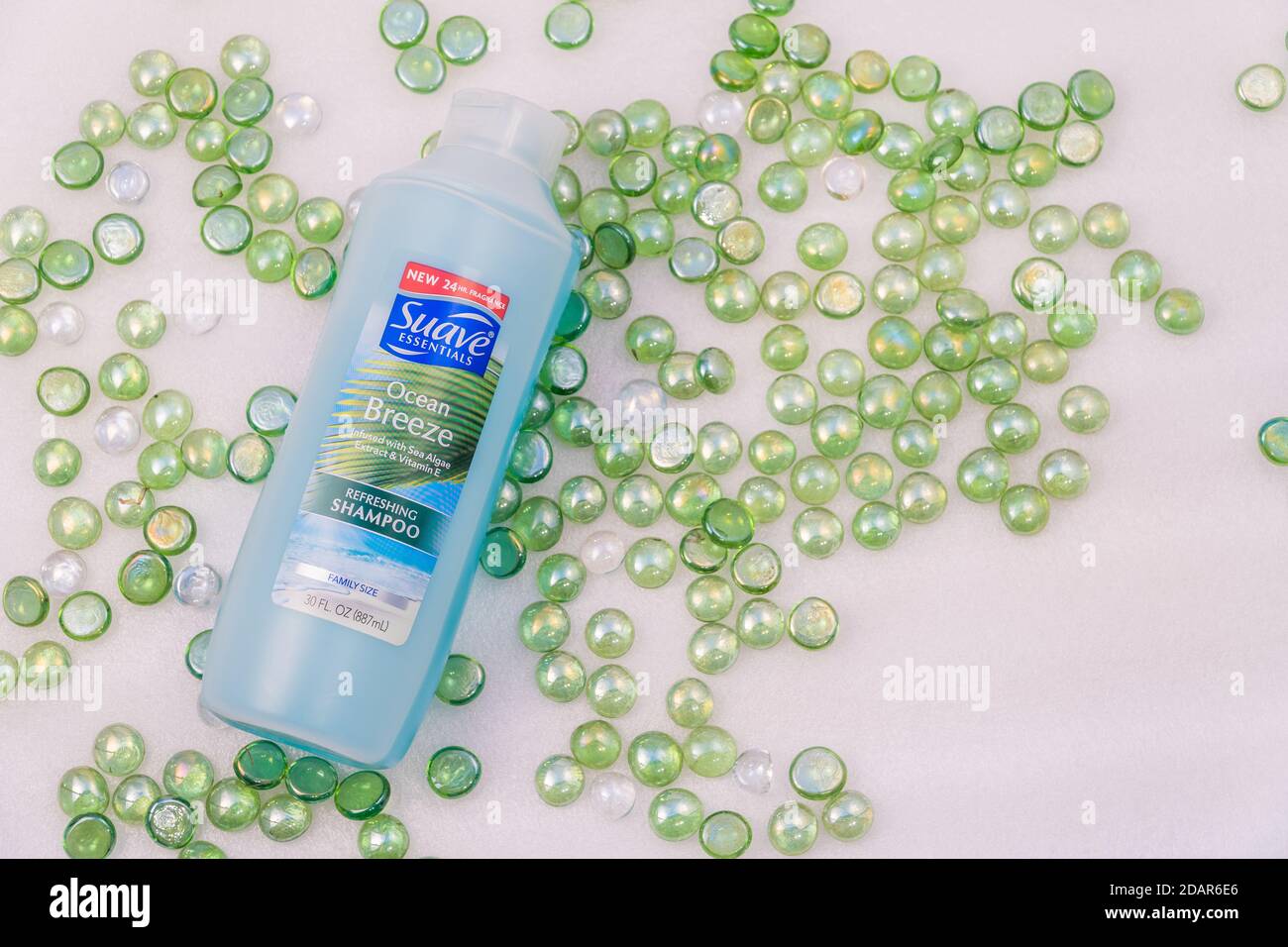 Suave shampoo Stock Photo