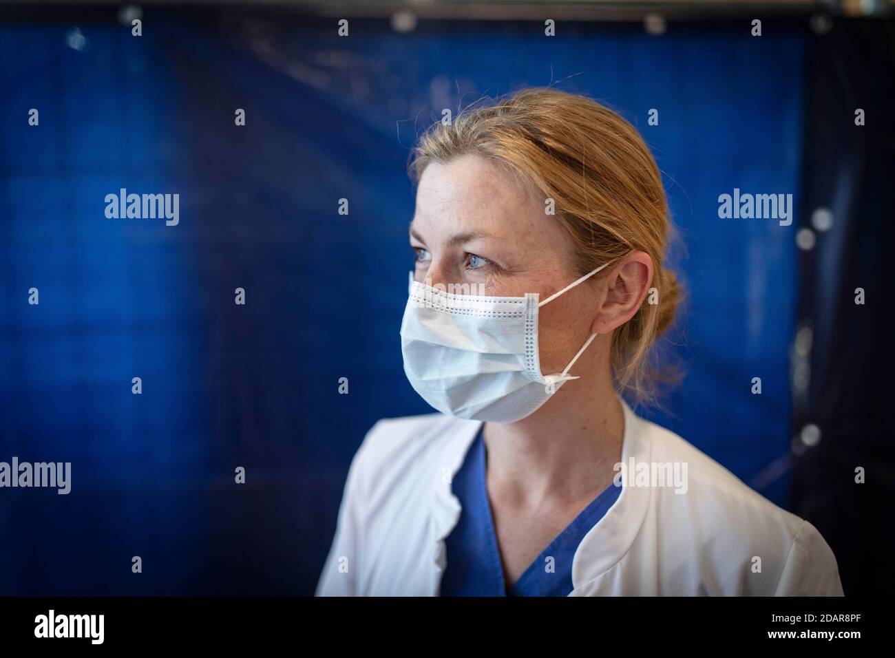 Dr. med. Ulrike Witt, Senior Physician, Central Emergency Room, Agatharied Hospital, Agatharied, Bavaria, Germany Stock Photo