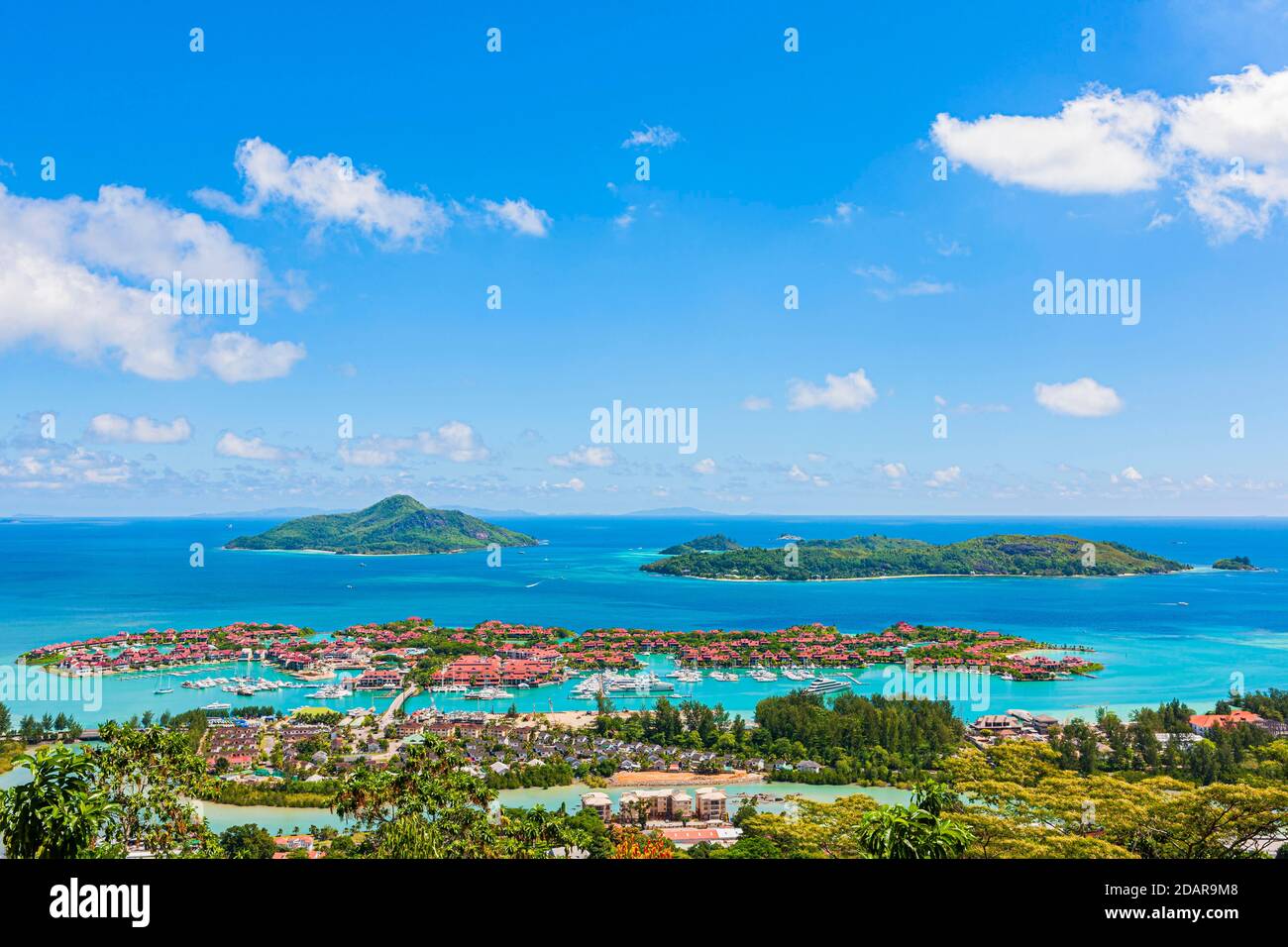Buried Eden Island, Mahe Island, Seychelles Stock Photo Alamy