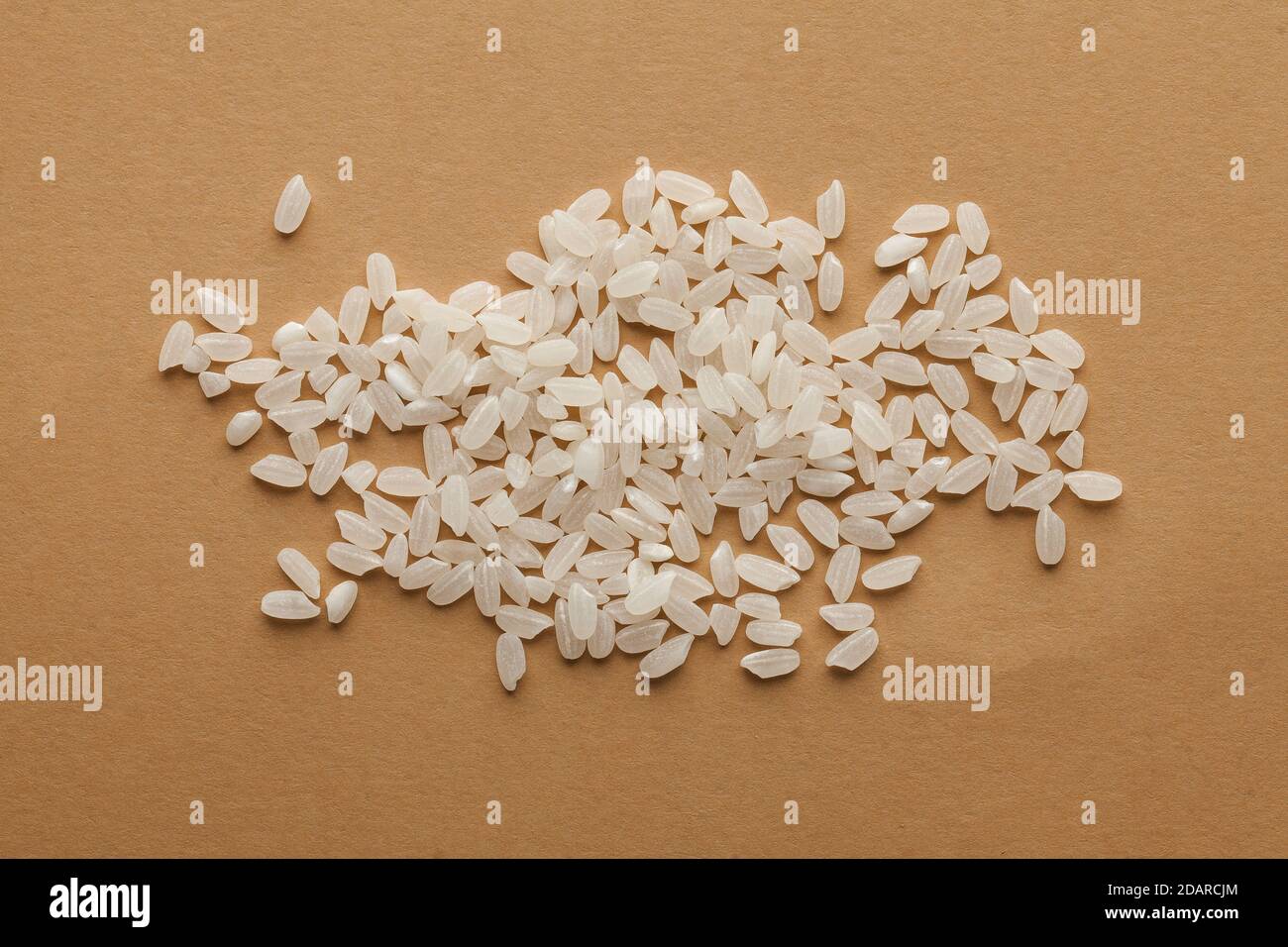 Download White Handful Rice On A Brown Background For Vegetarians Grocers Health Food Stores Rice Packaging Mockup Stock Photo Alamy
