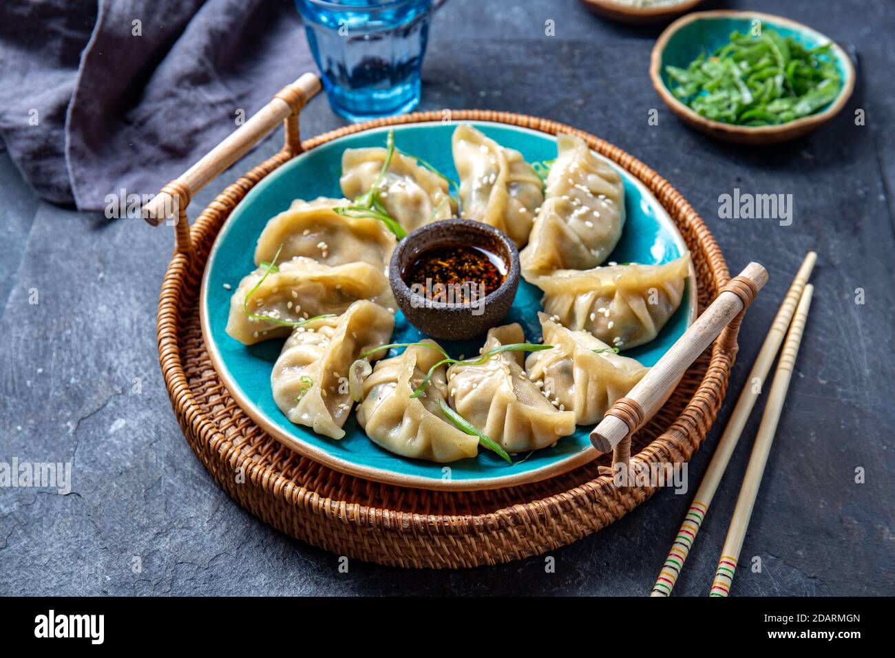 Korean potstickers hires stock photography and images Alamy