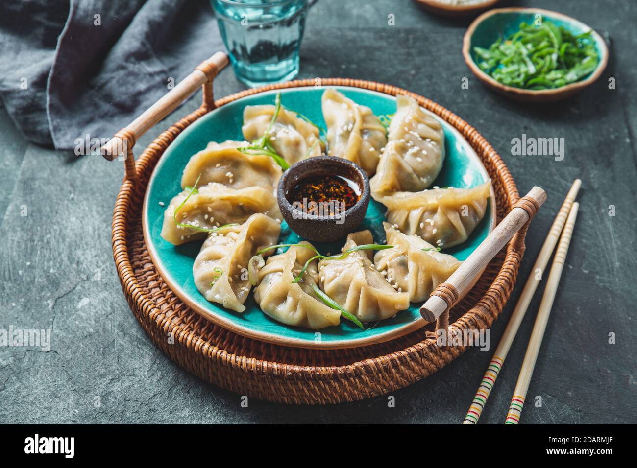 Korean potstickers hires stock photography and images Alamy
