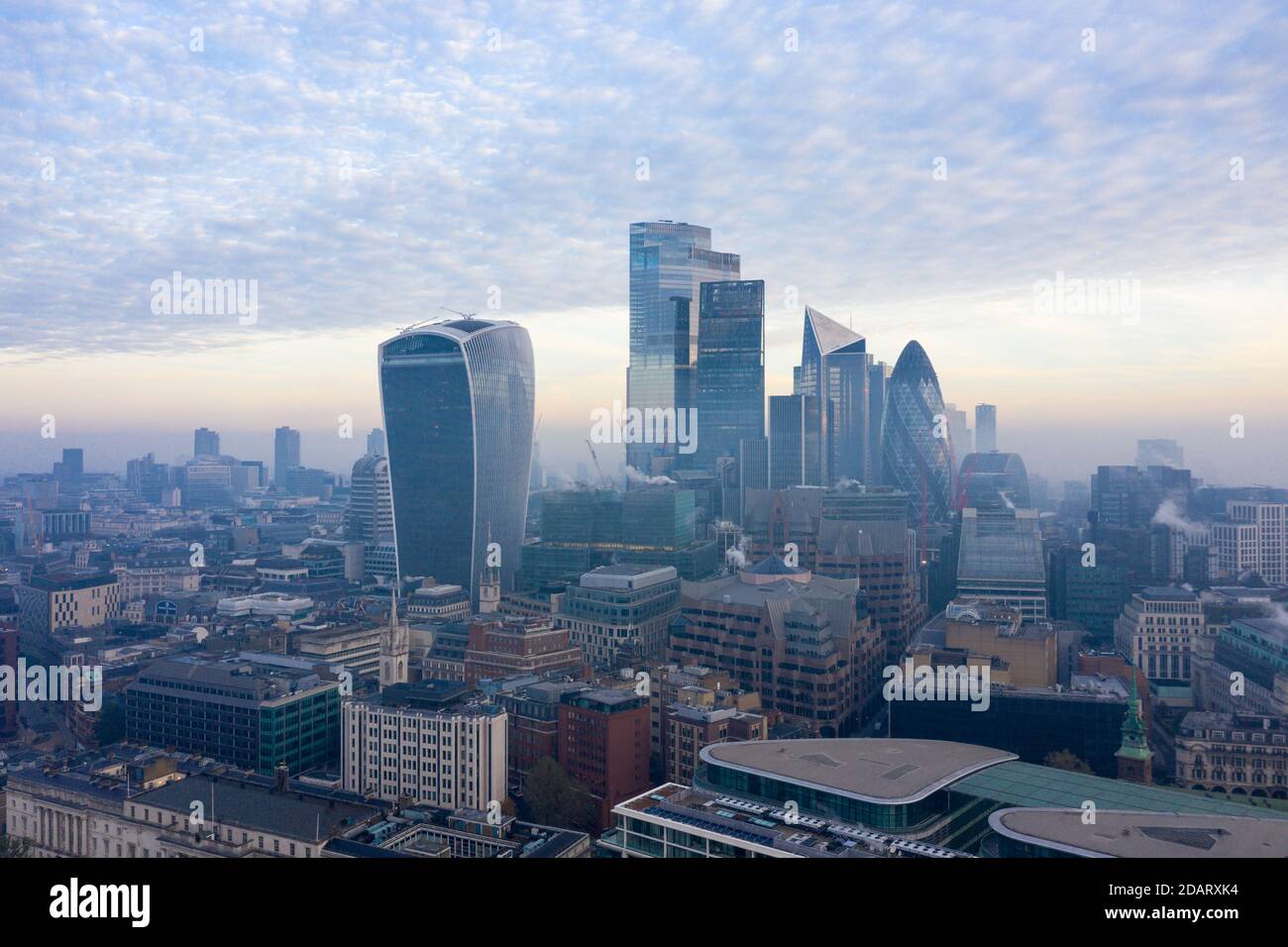 London skyscraper aerial hi-res stock photography and images - Alamy