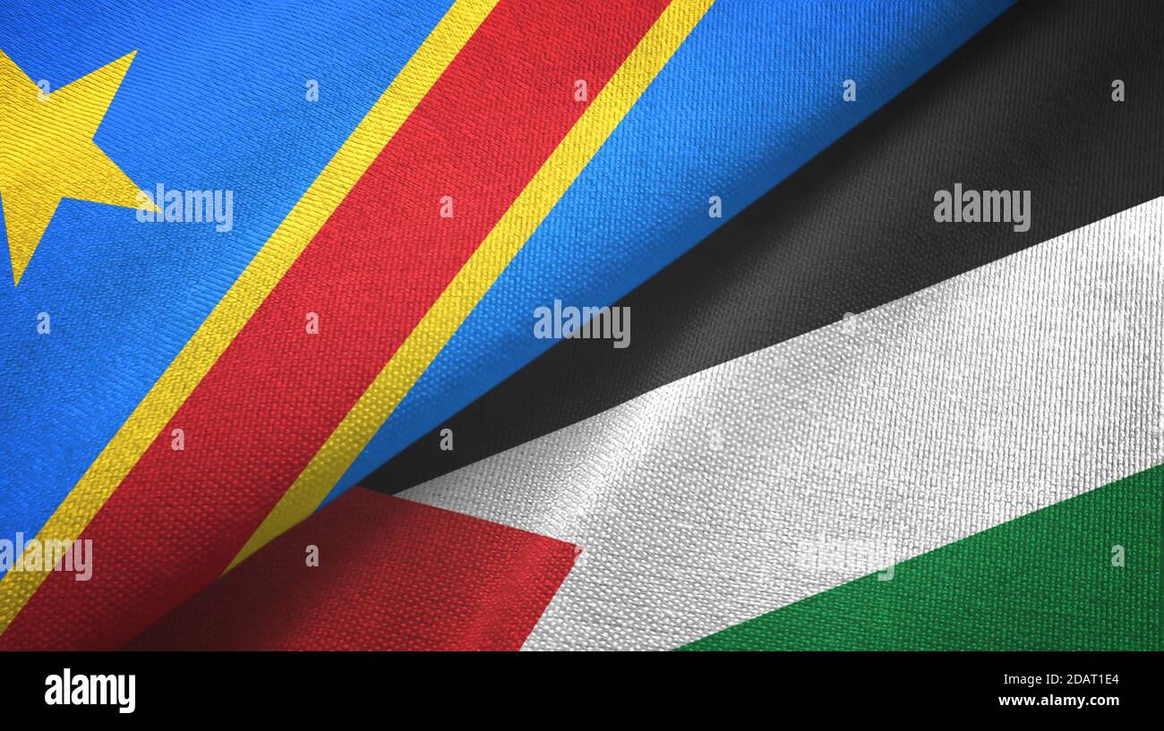 Congo palestine flag hi-res stock photography and images - Alamy