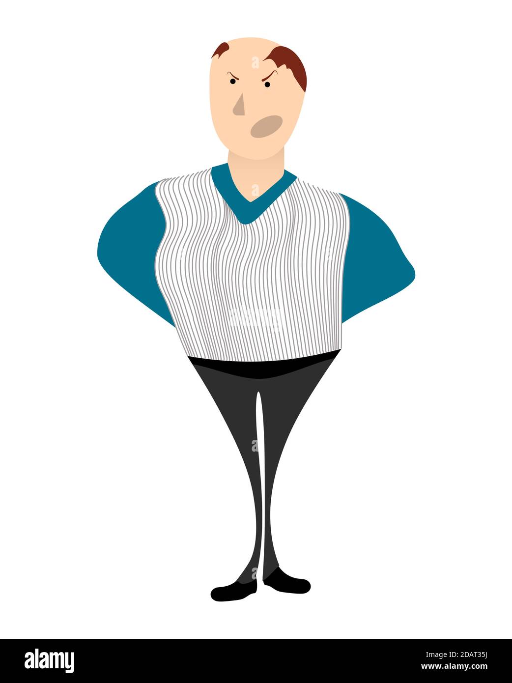 Dictator boss employees Stock Vector Images - Alamy
