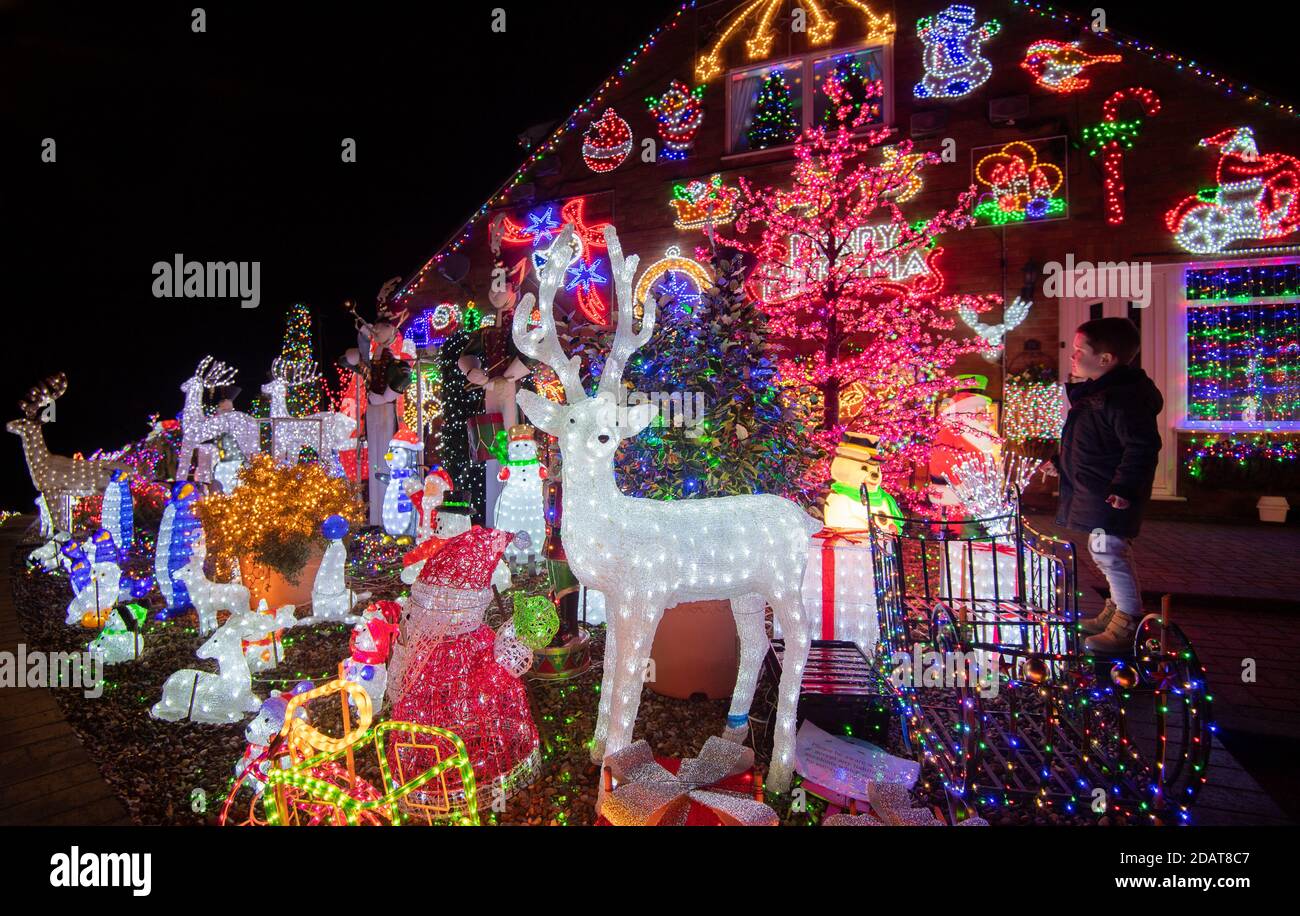 Soham christmas lights hires stock photography and images Alamy