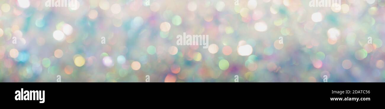 Abstract different colors bokeh. Christmas background Stock Photo