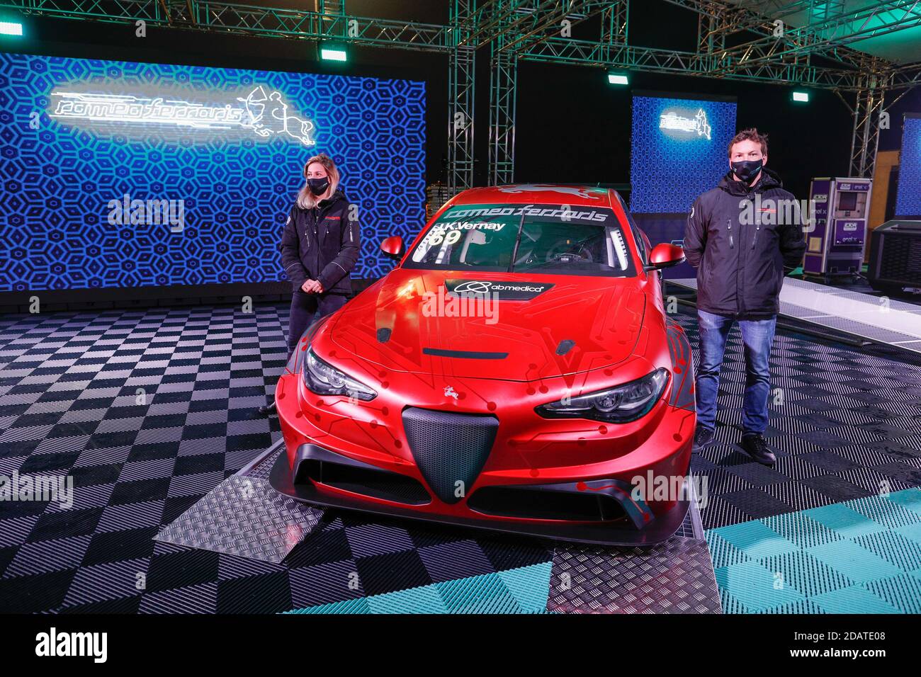 Vernay Jean-Karl (fra), Team Mulsanne, Alfa Giulietta TCR, portrait New Alfa Romeo Electric, during the 2020 PURE ETCR of  / LM Stock Photo