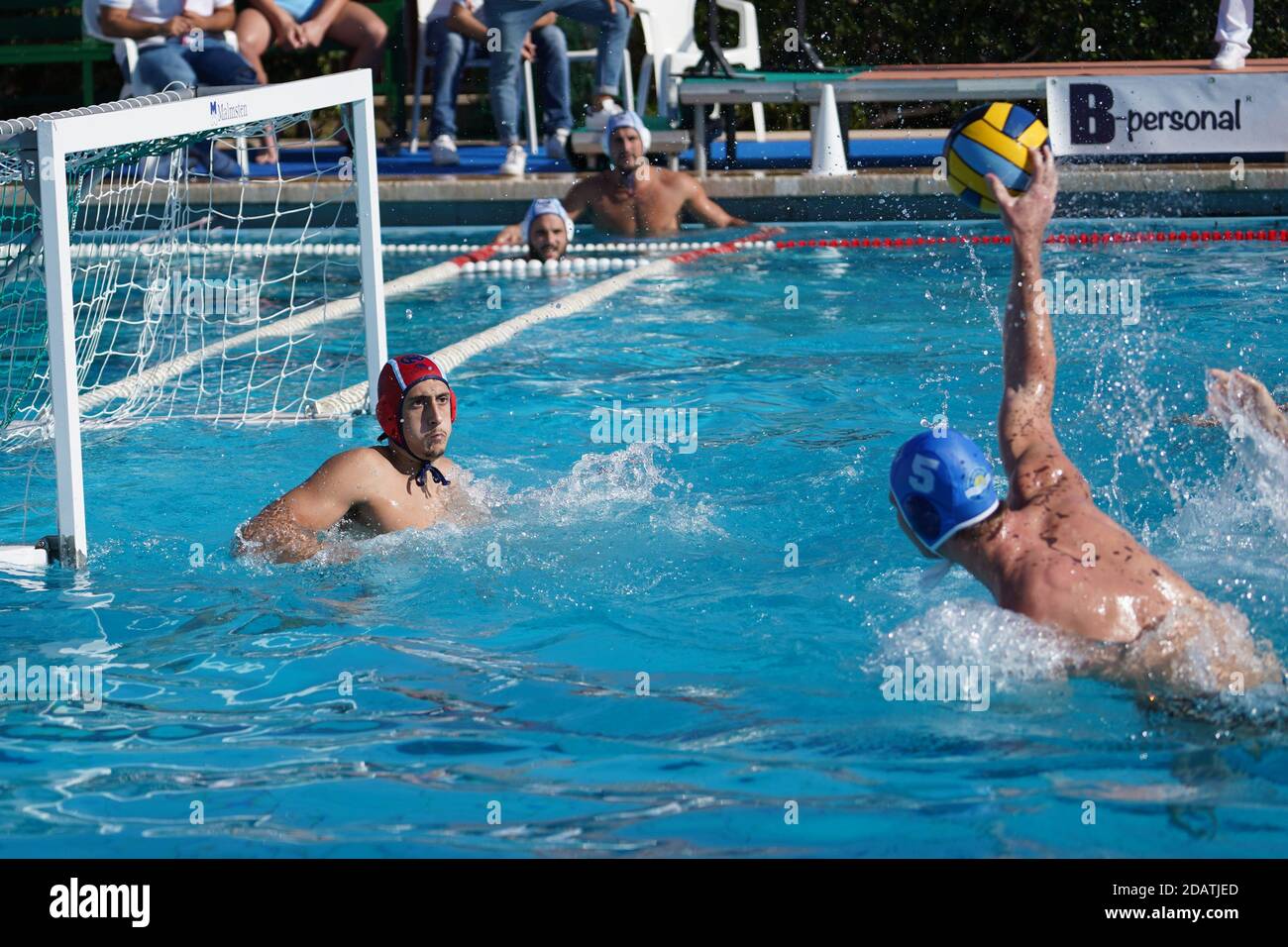 Aguirre Rubio Unai Cn Barcelona Nagy Adam Szolnoki Dozsa During Barcelona Vs Szolnoki Dozsa Final 3 Place Waterpolo Len Cup Champions League Men Match In Siracusa Italy November 15 2020 Stock Photo Alamy