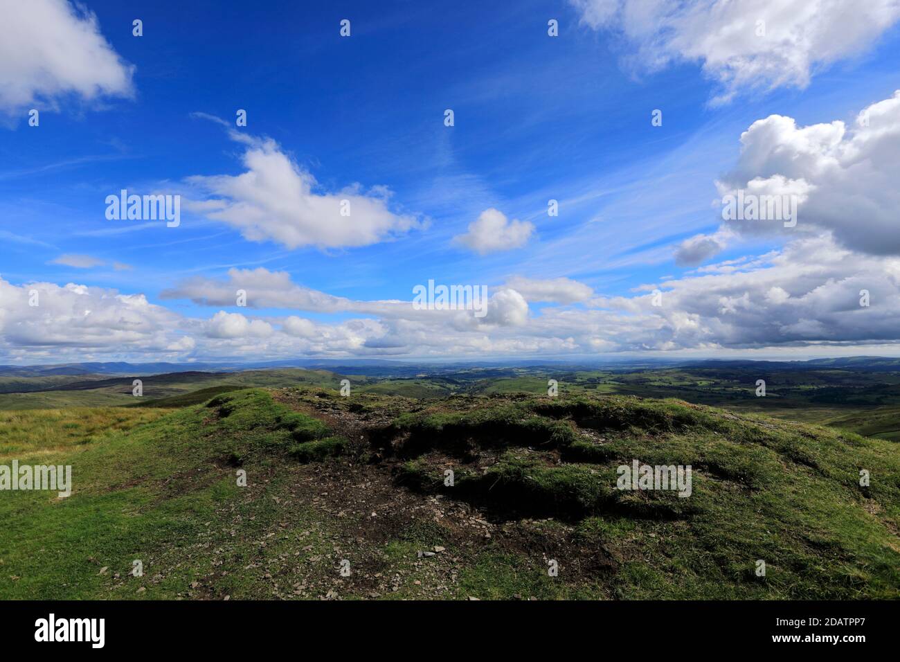 The Summit Cairn of Sallows fell, Troutbeck valley, Kirkstone pass