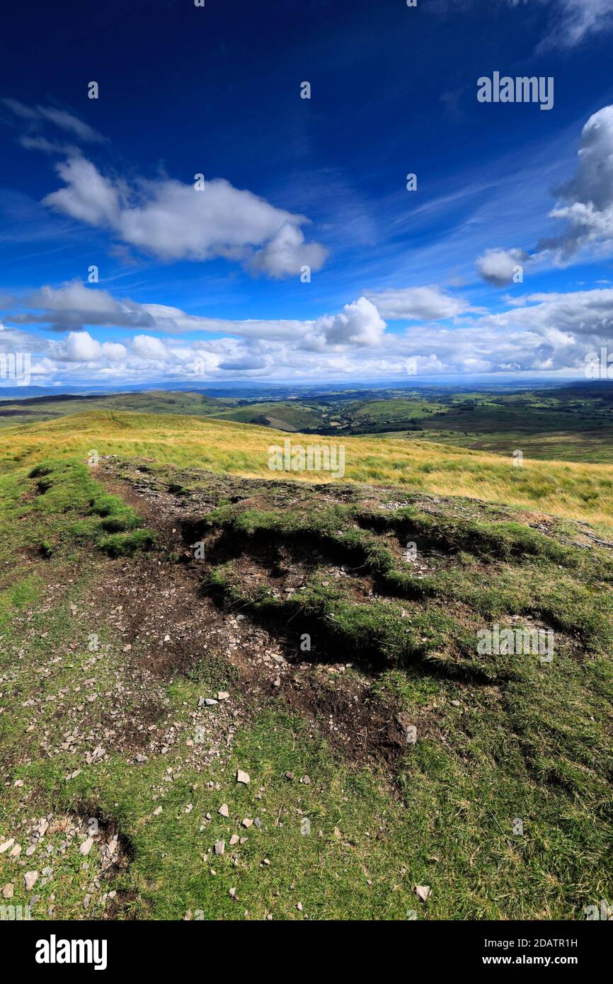 The Summit Cairn of Sallows fell, Troutbeck valley, Kirkstone pass