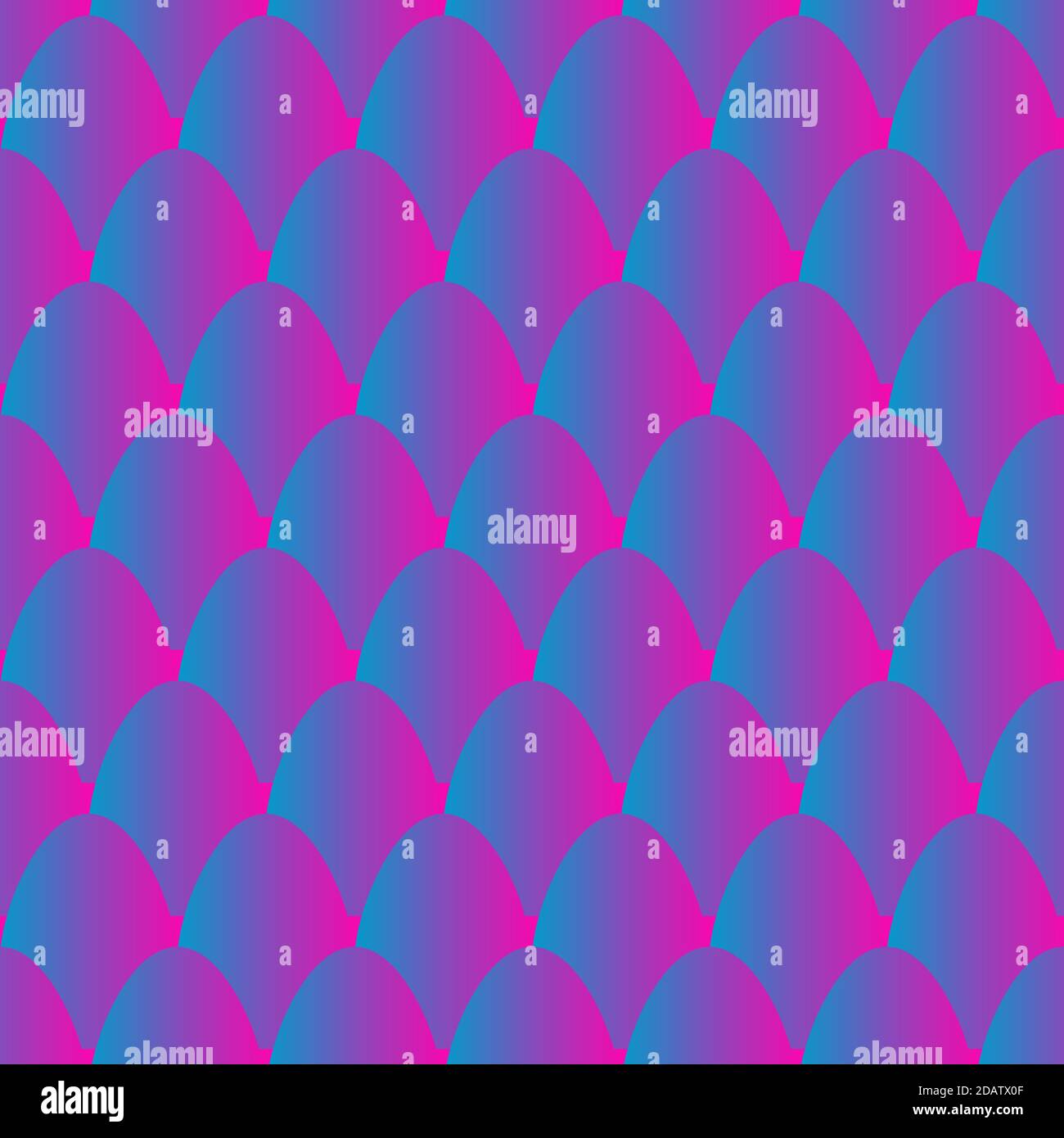 Fish scales seamless pattern. Mermaid tail background. Pattern with circles Stock Vector